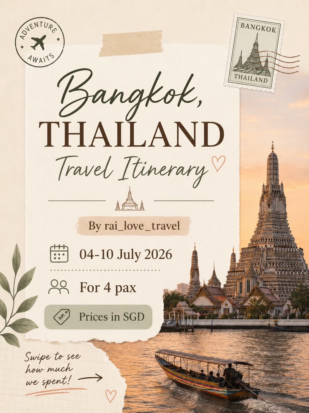 Bangkok Itinerary With Shopping, Dining, And Attractions