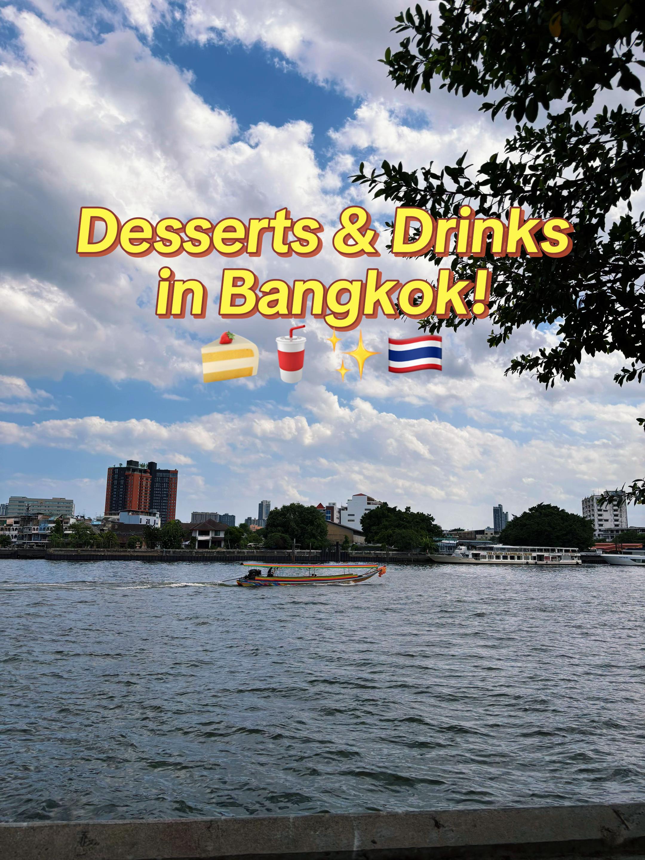 Bangkok Cafes Offer Sweet Desserts and Drinks