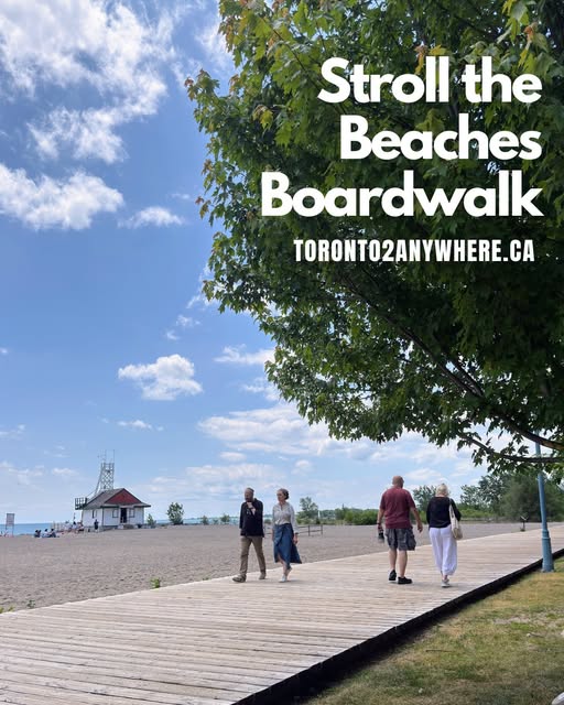 Toronto's Beaches Boardwalk Offers Lakeside Fun