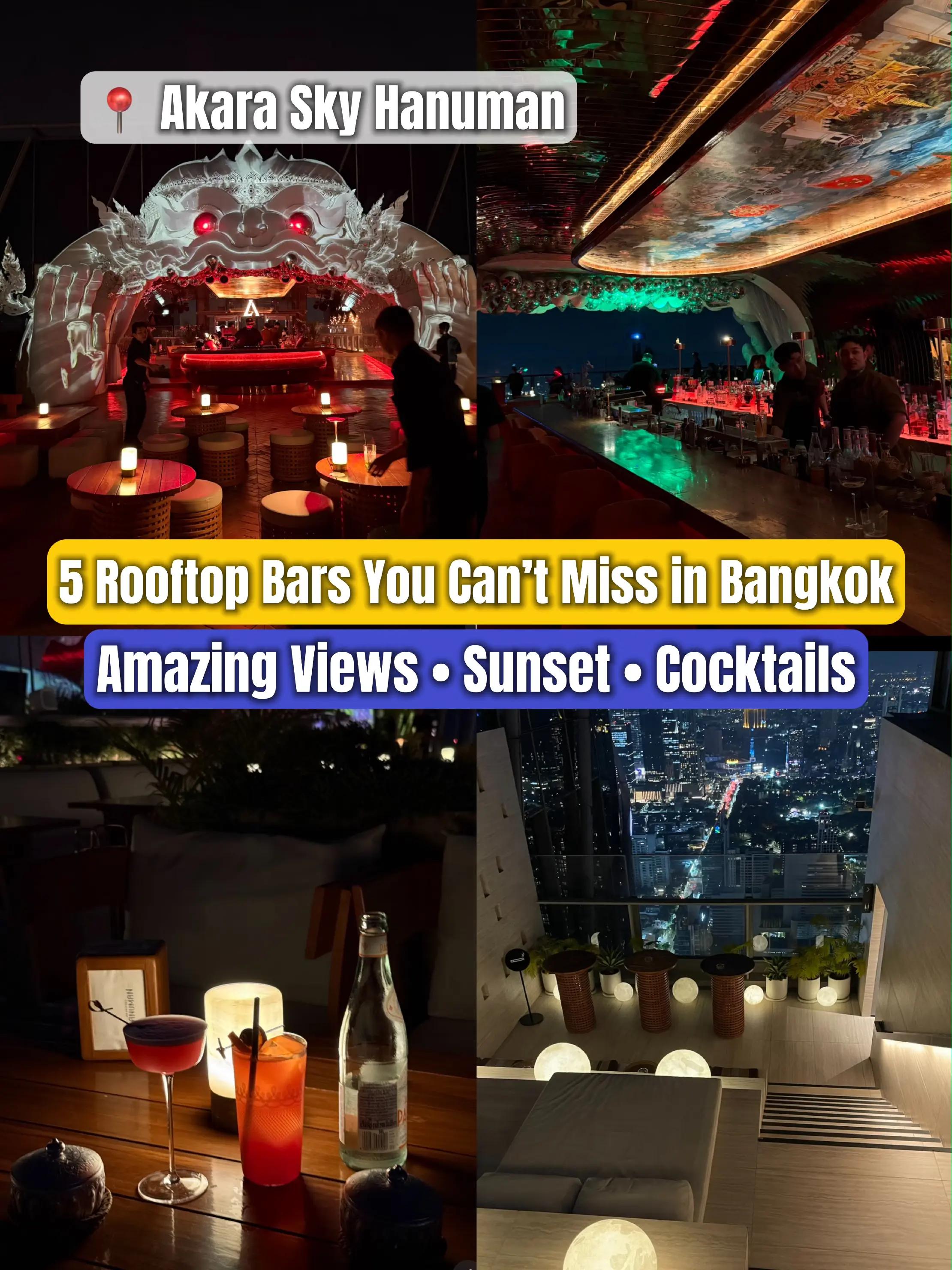 Bangkok's Top 5 Rooftop Bars for Stunning Views