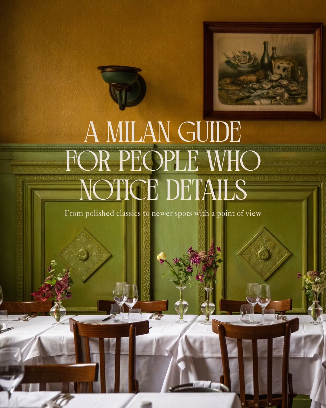 25 Places in Milano