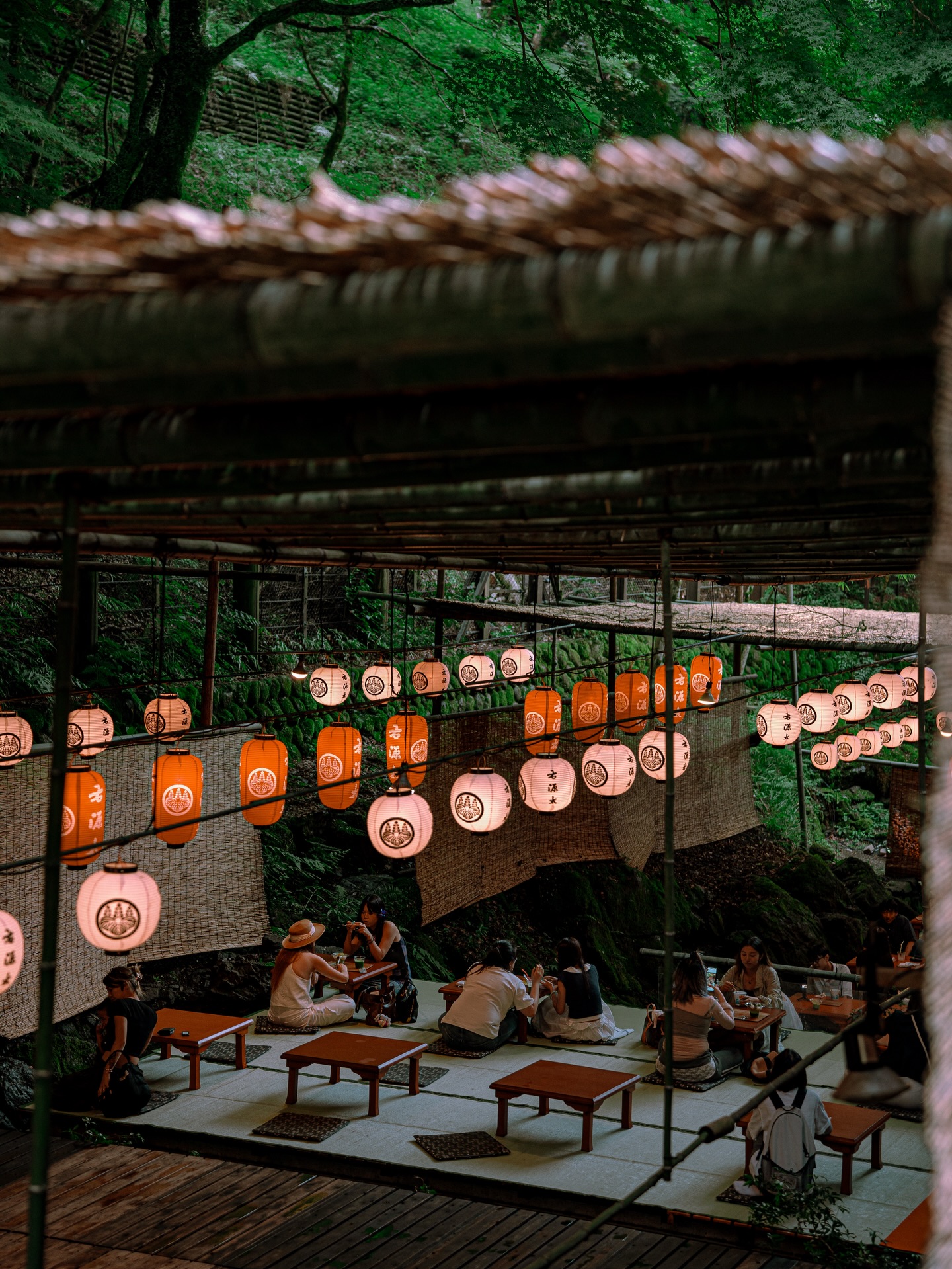 Kyoto's Kibune River Dining Experience