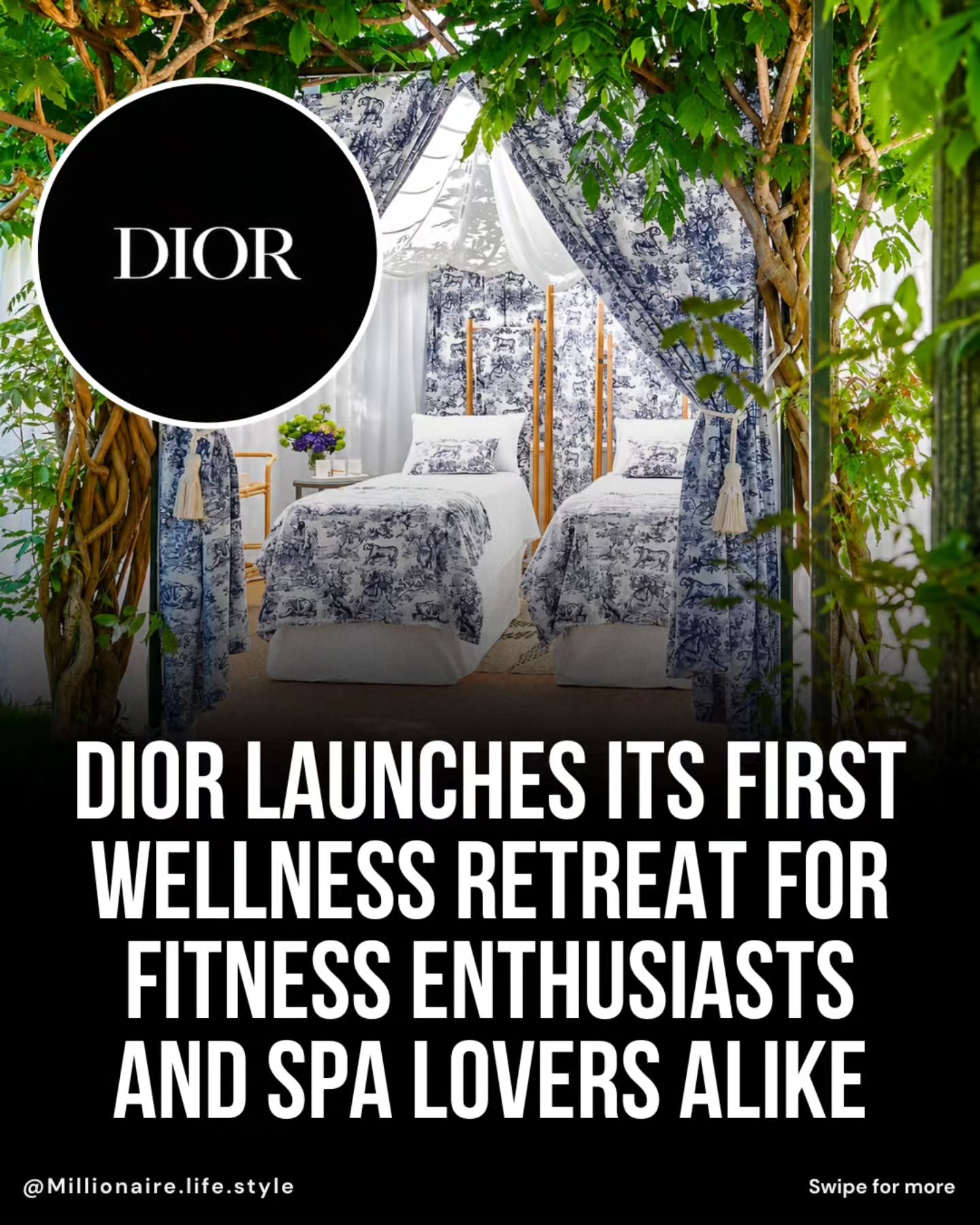 Dior Wellness Retreat Launches at French Riviera Hotel