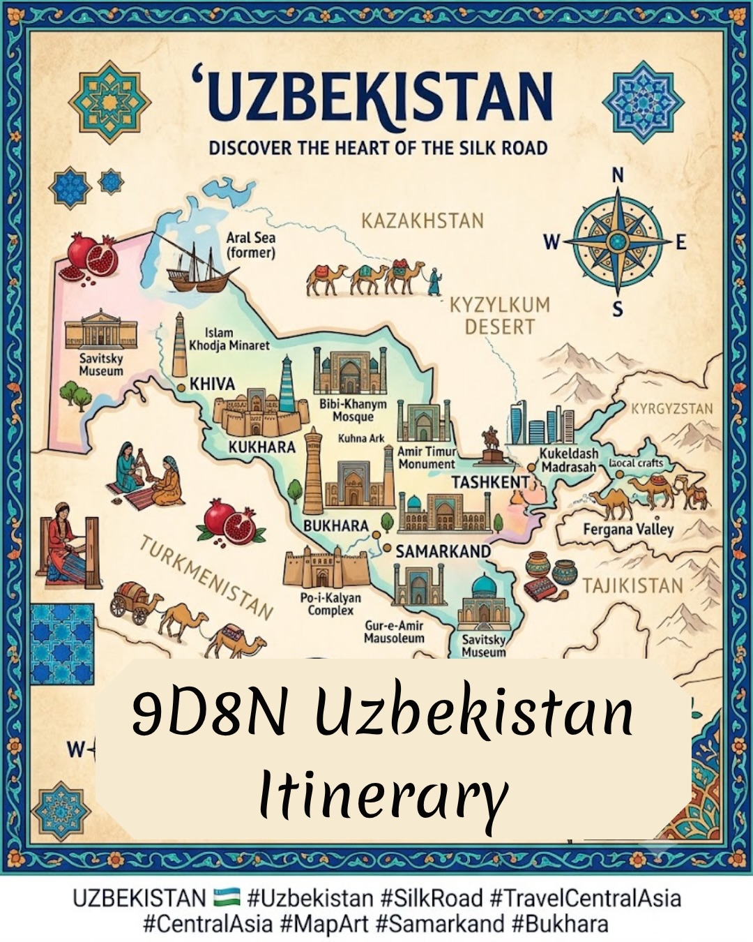 Discover Uzbekistan's Silk Road Wonders and Rich History