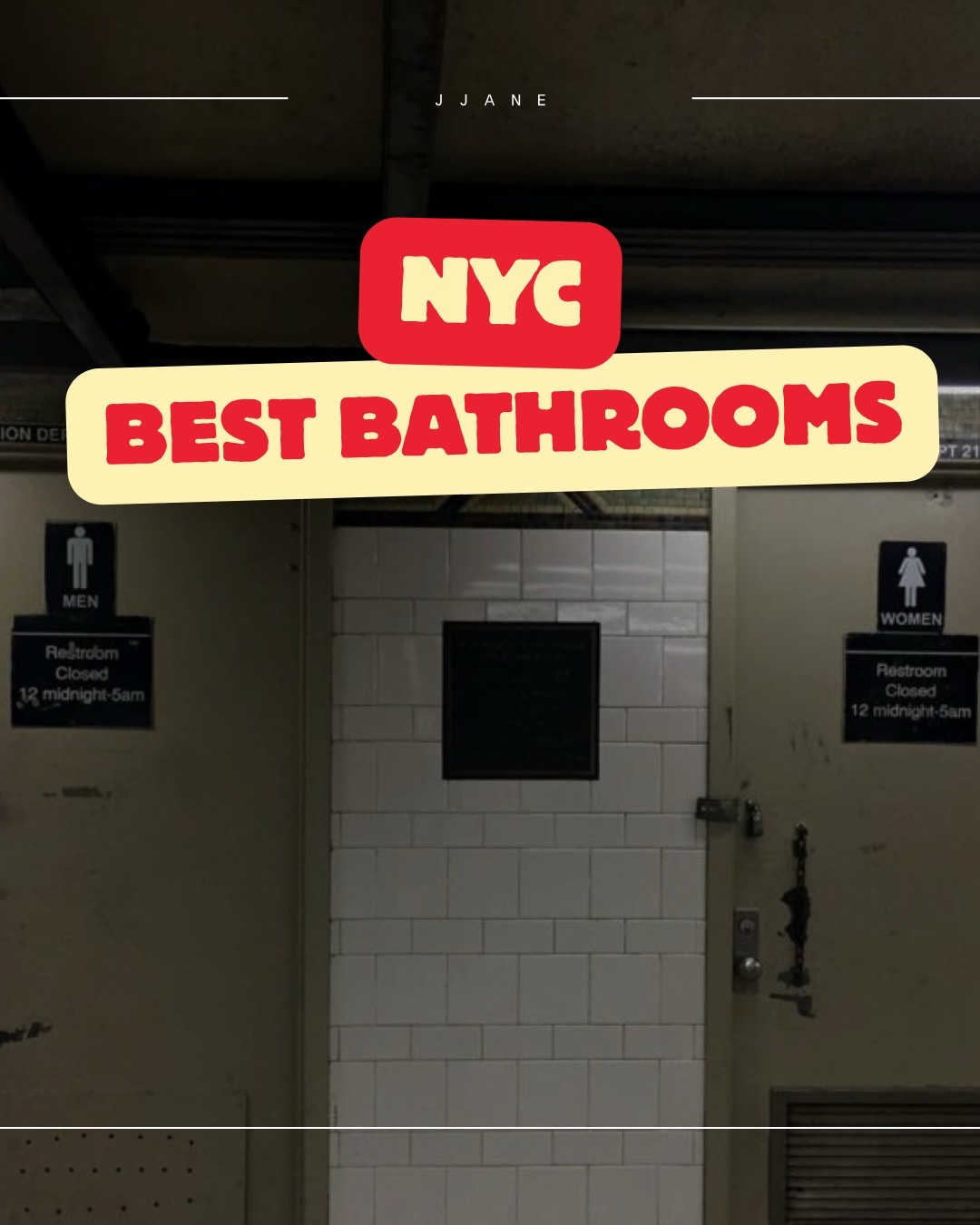 NYC's Best Public Restroom Destinations