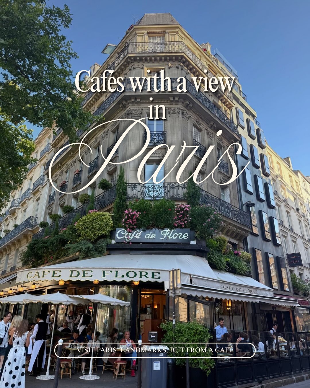 Paris Cafes Offering Iconic Views and Ambiance