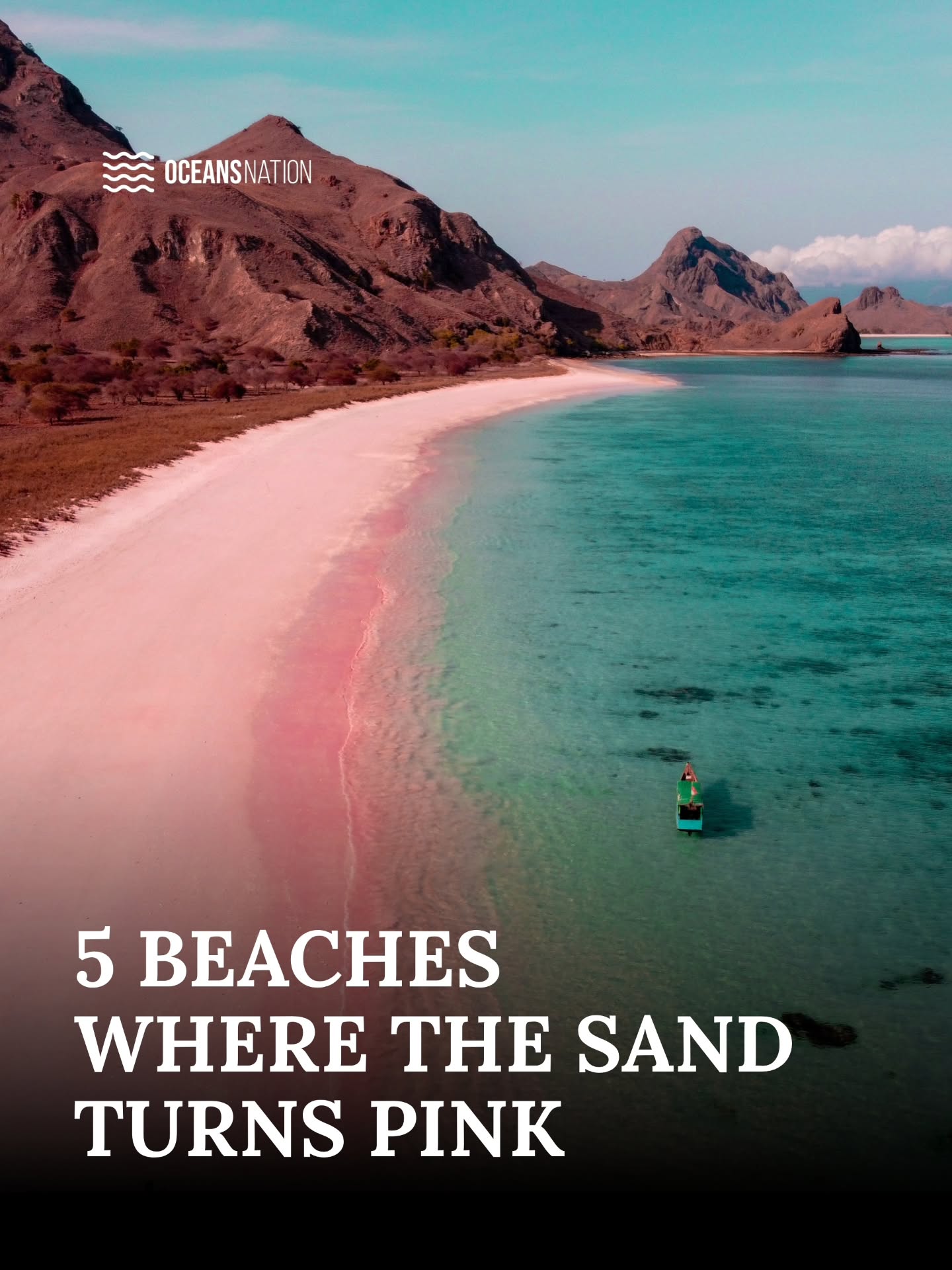 Beaches With Stunning Pink Hues Around The World