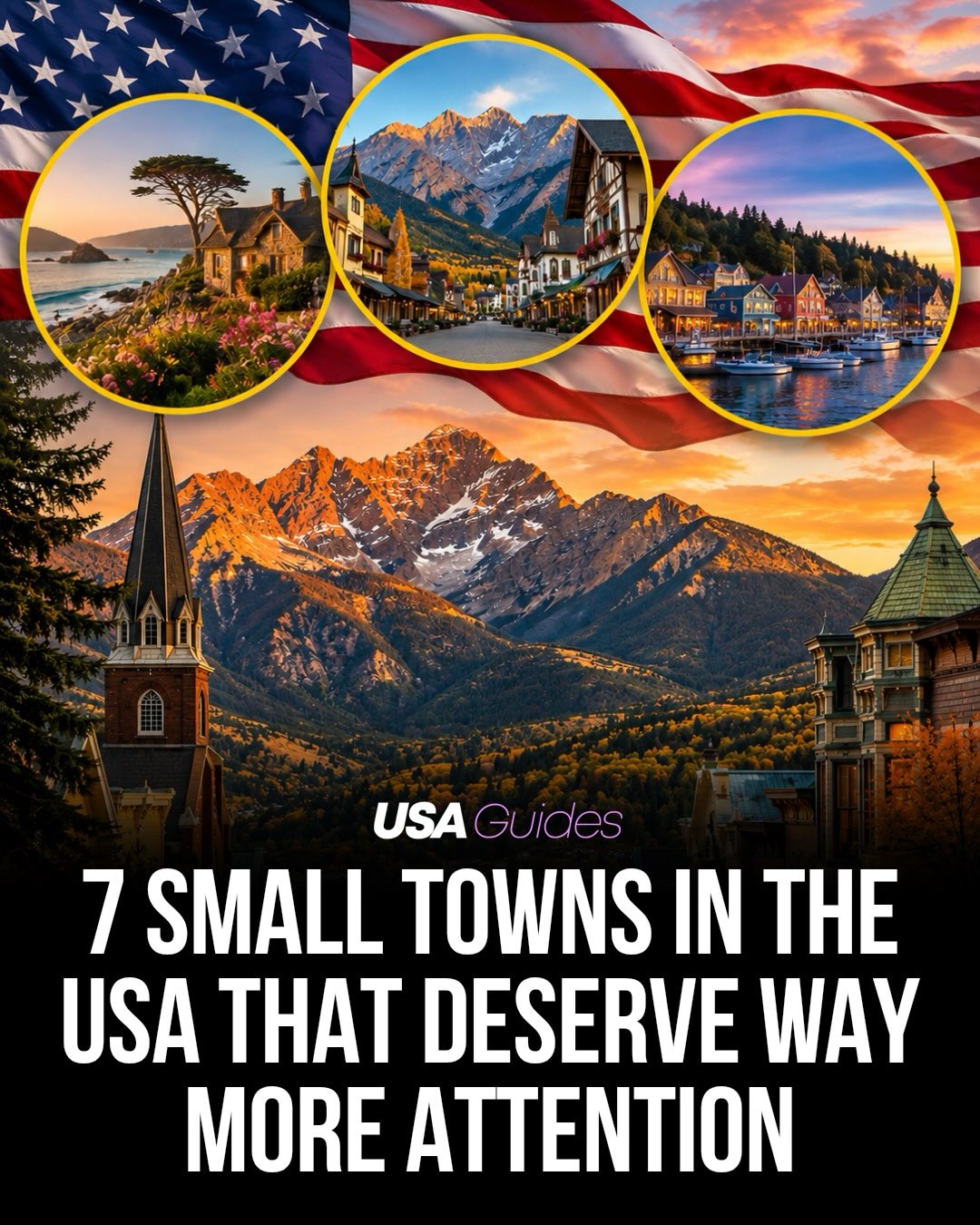 Charming American Small Towns for Your Next Getaway