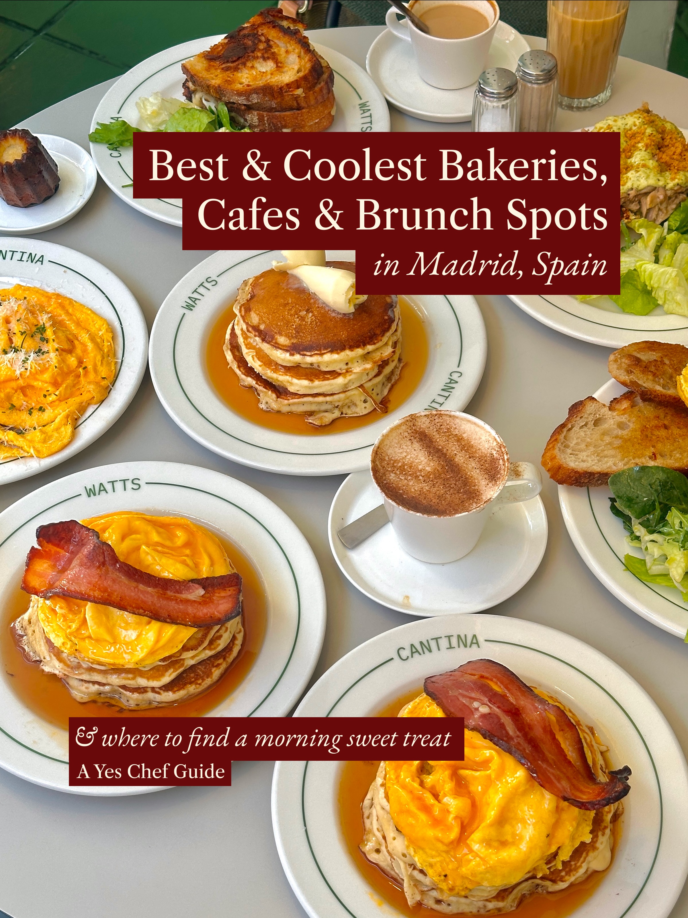 Madrid Bakeries and Breakfast Spots