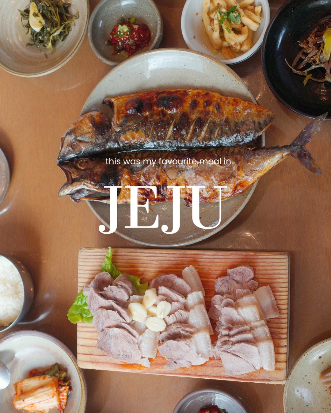 Jeju's Homey Restaurant Serves Mackerel and Pork