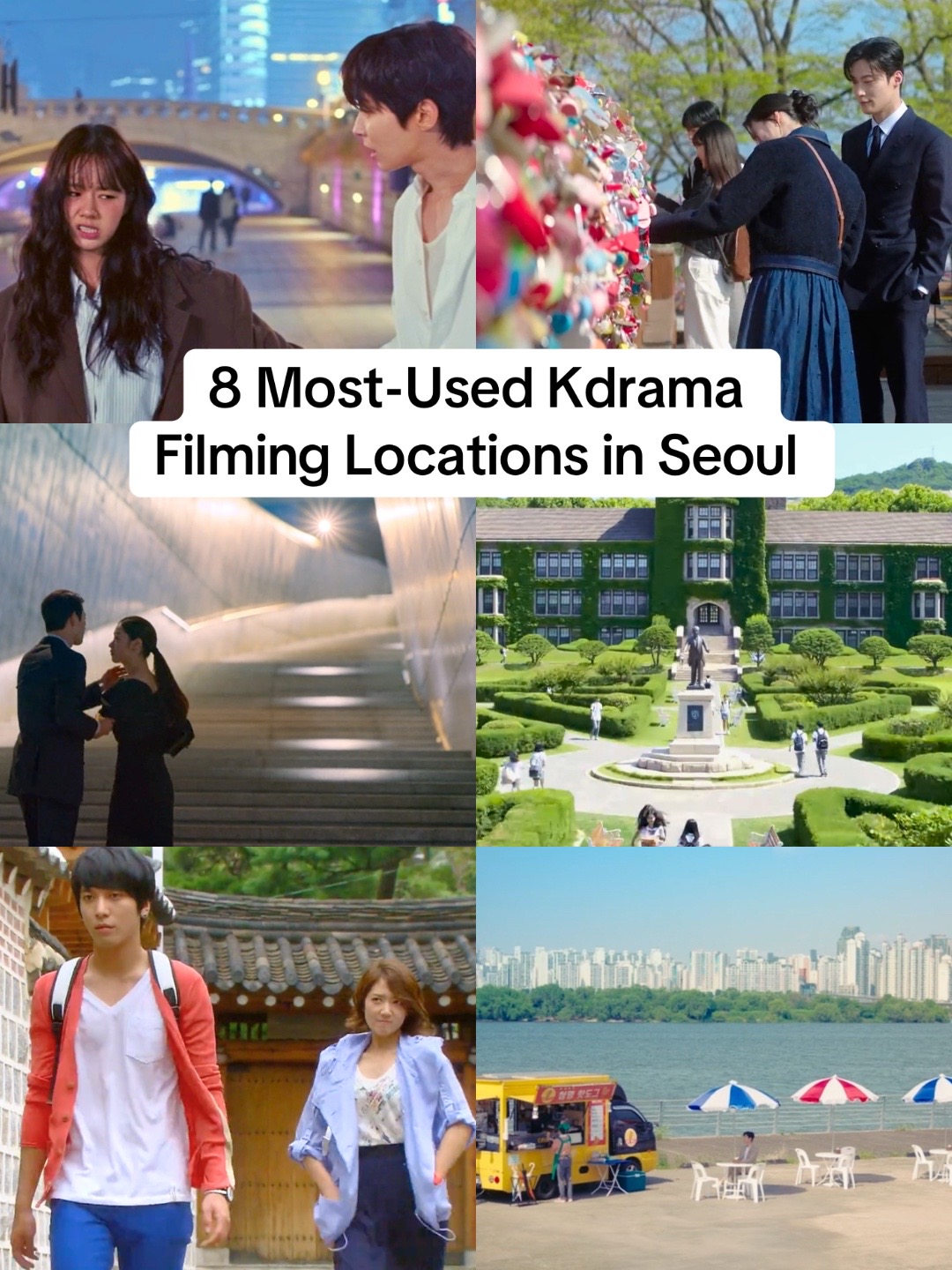 Top Kdrama Filming Hotspots Across Seoul