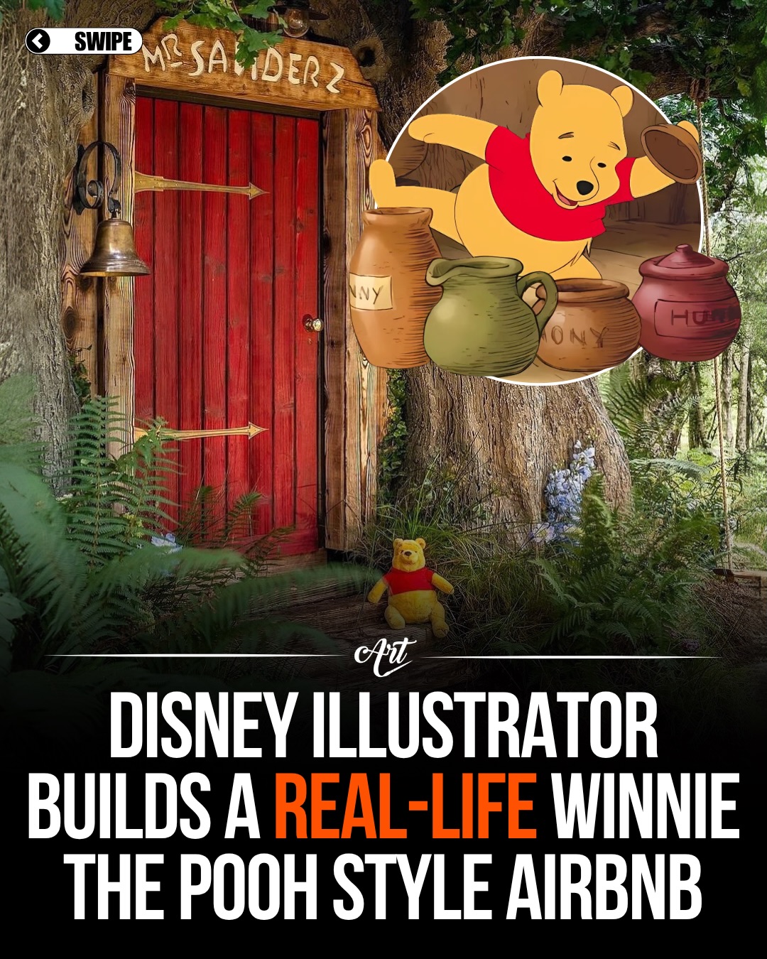 Winnie the Pooh's Forest Home Offers Enchanting Stays