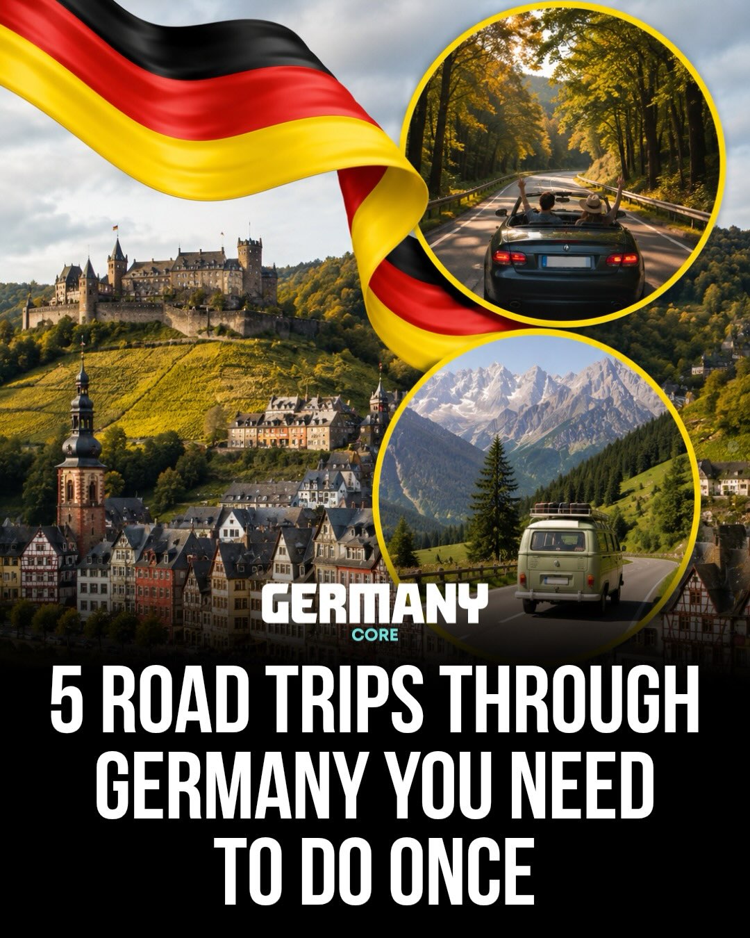 Scenic German Routes And Fairytale Castles