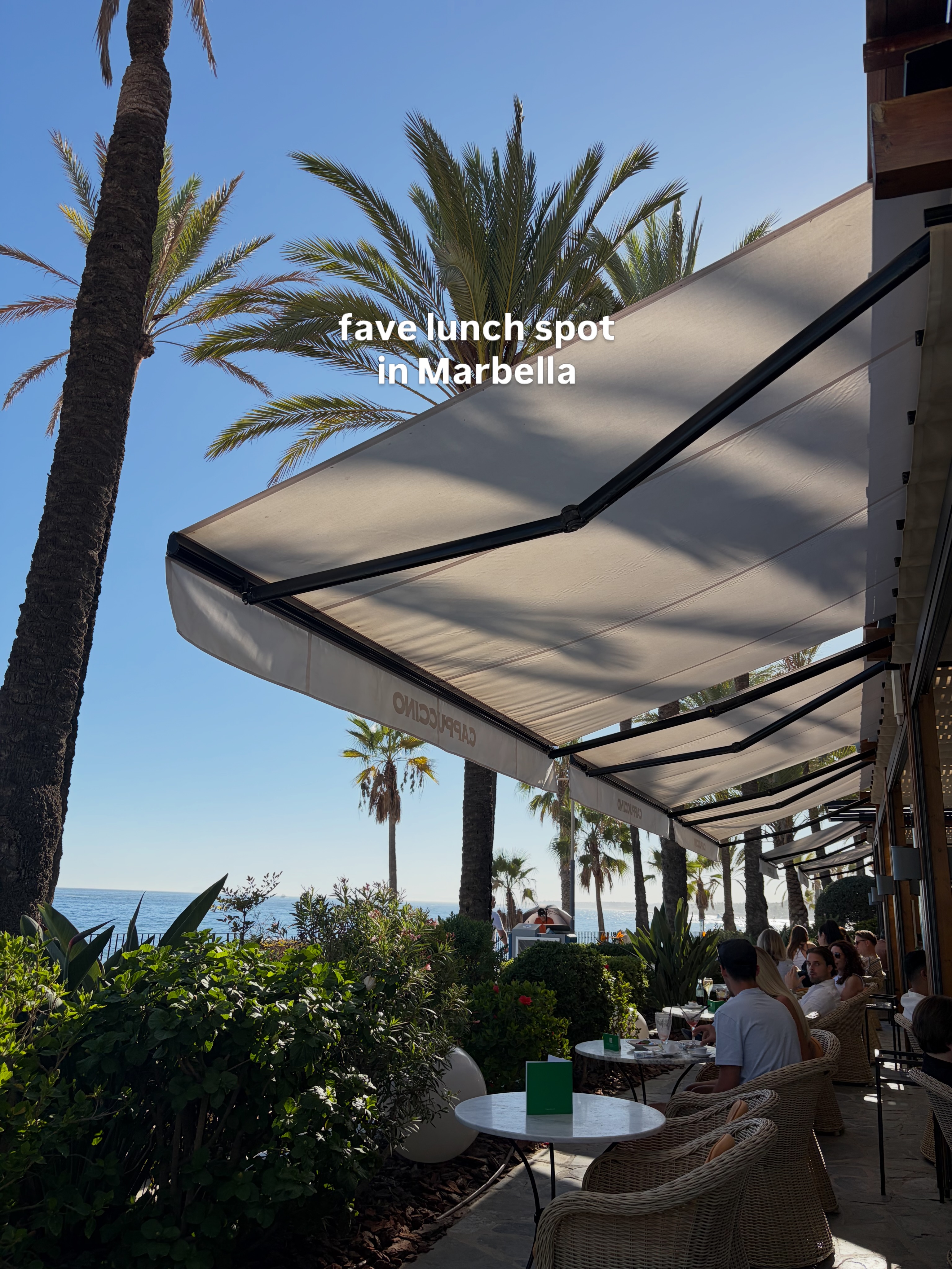 Cappuccino Marbella's Spanish Seaside Charm