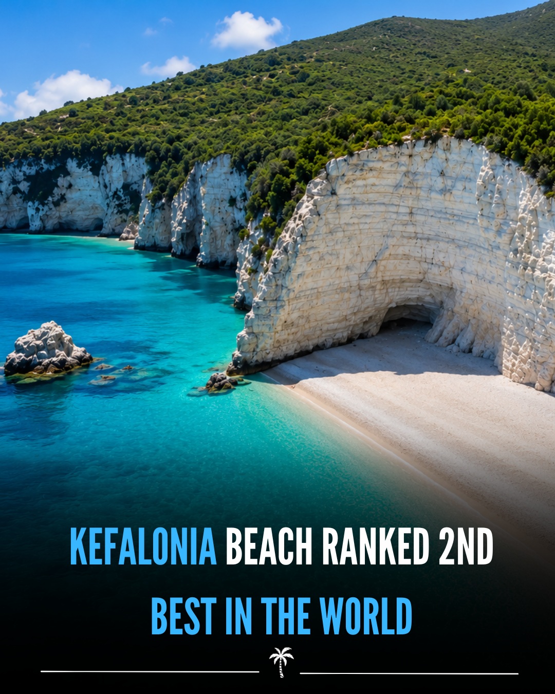 Fteri Beach: Kefalonia's Secluded Turquoise Gem