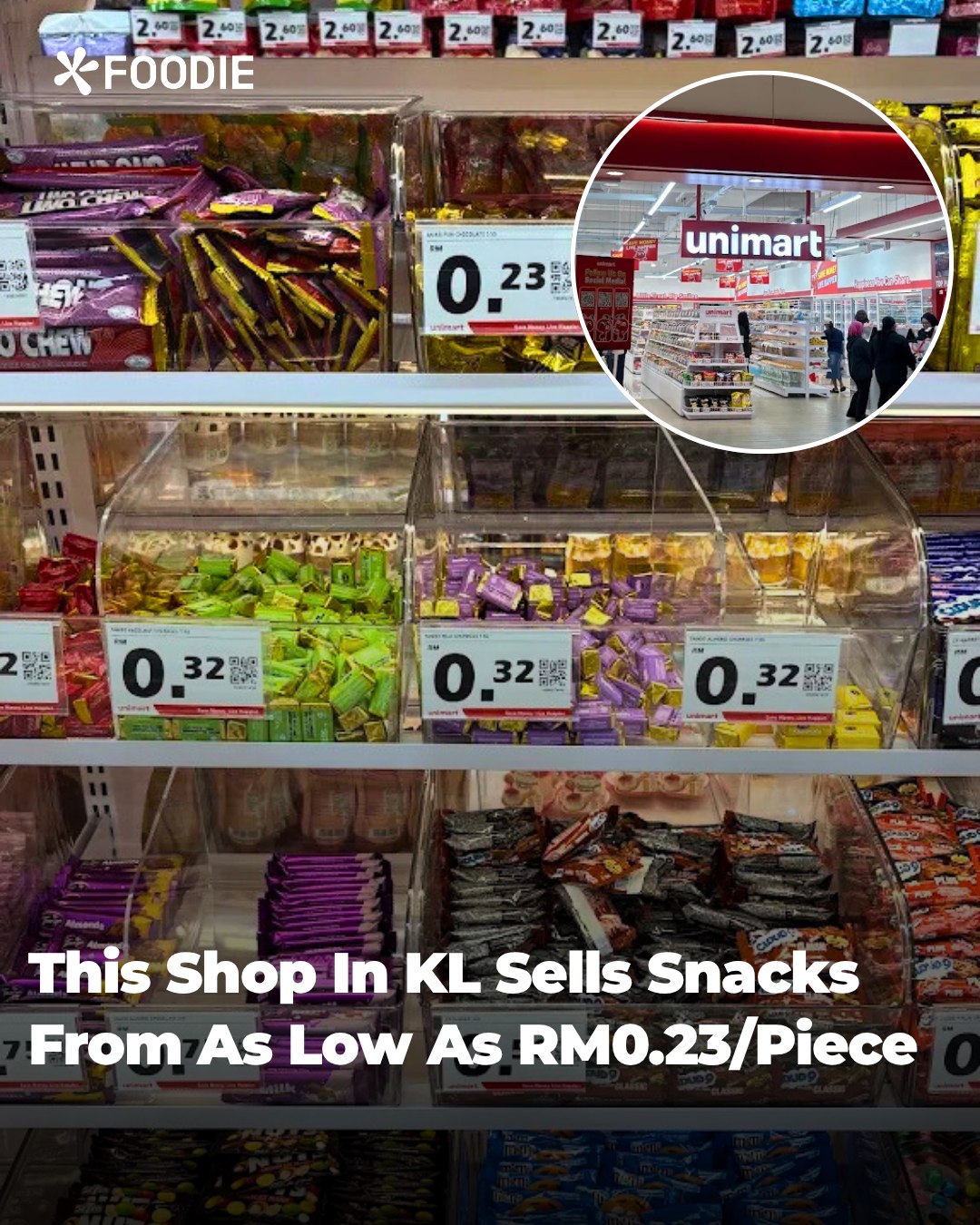 UniMart Snack Shops Offer Affordable Individual Treats
