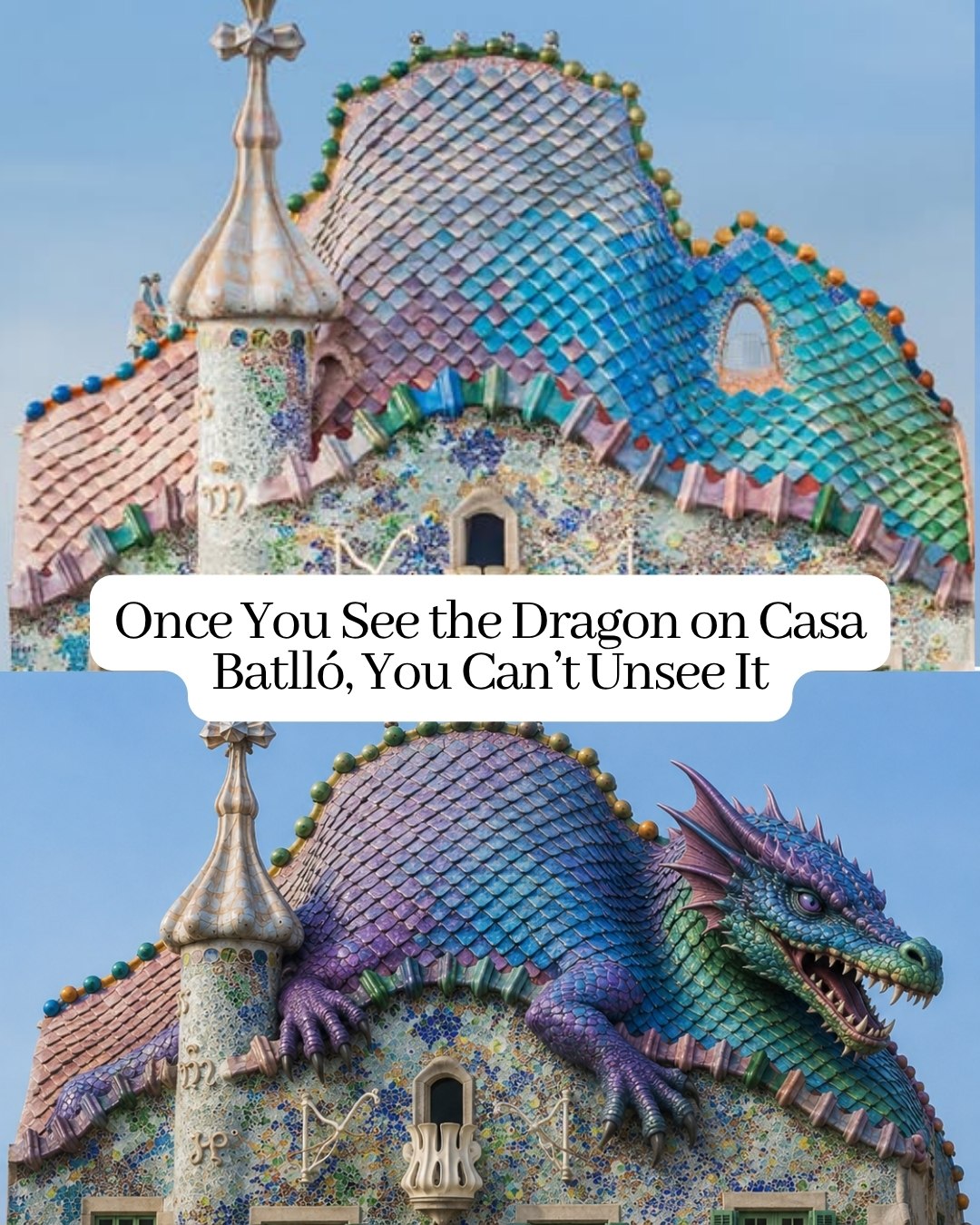 Gaudí's Dragon Symbolism In Barcelona Buildings