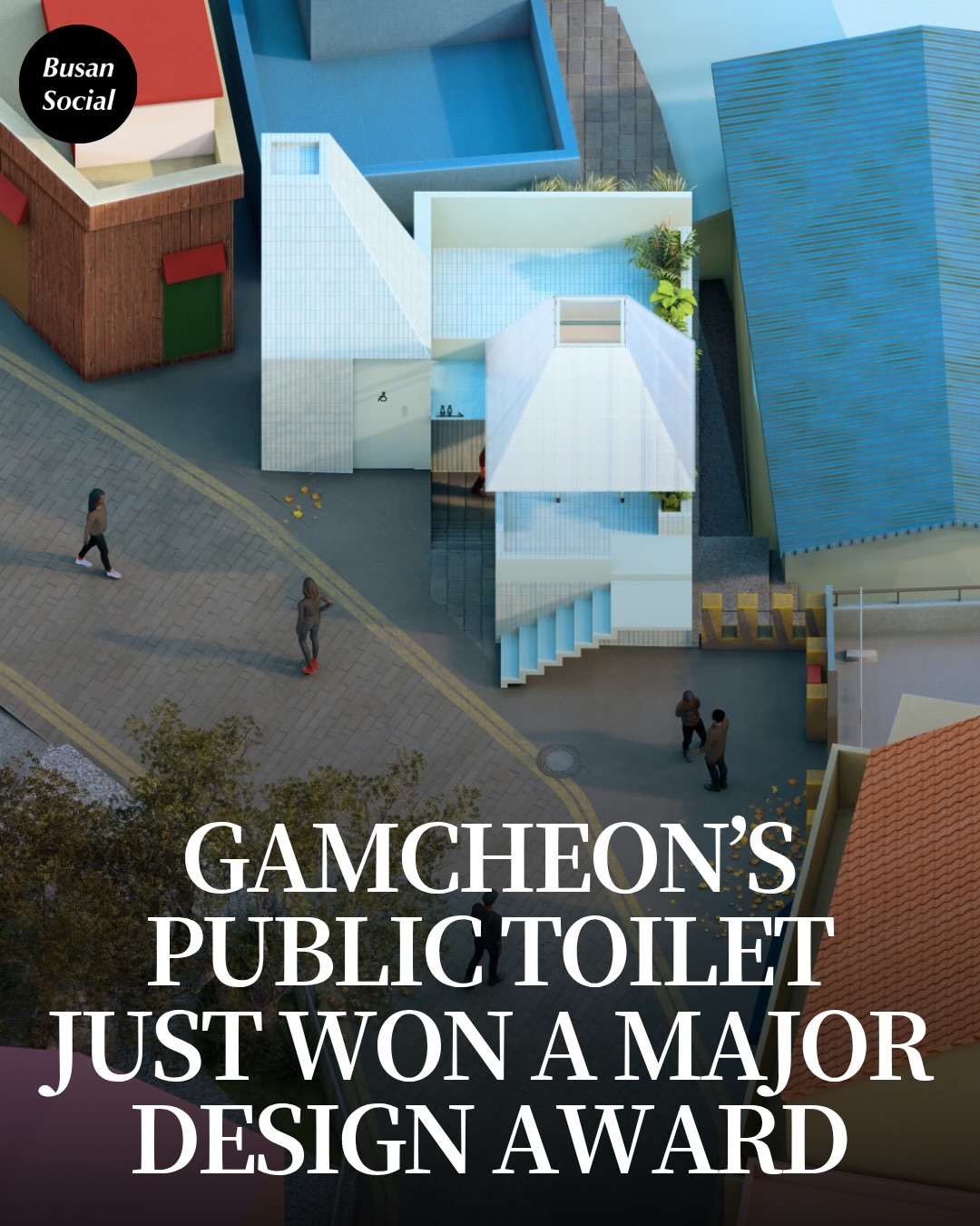 Award-Winning Toilet Design in Gamcheon Culture Village