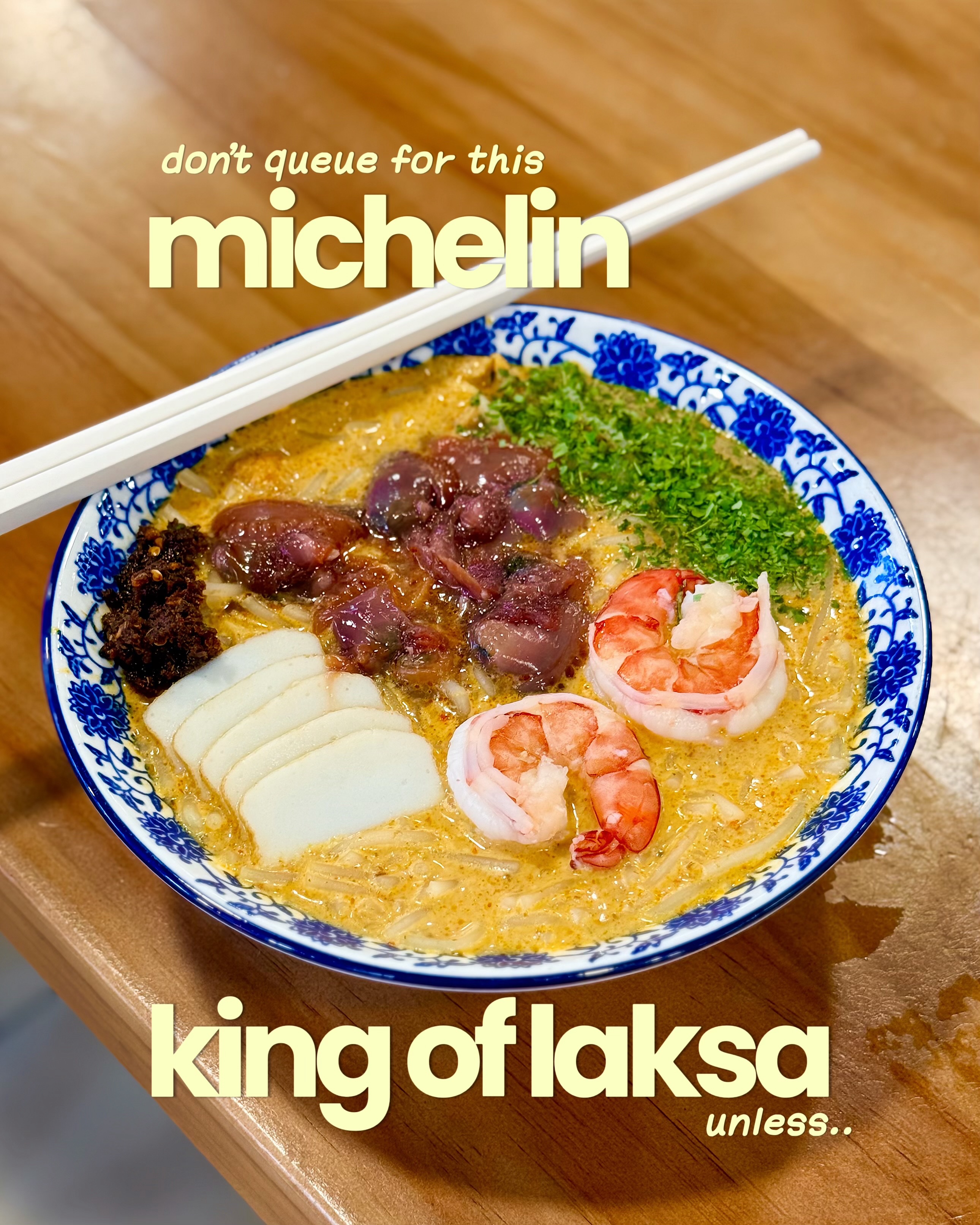 King Of Laksa Praised For Healthy, Flavorful Laksa