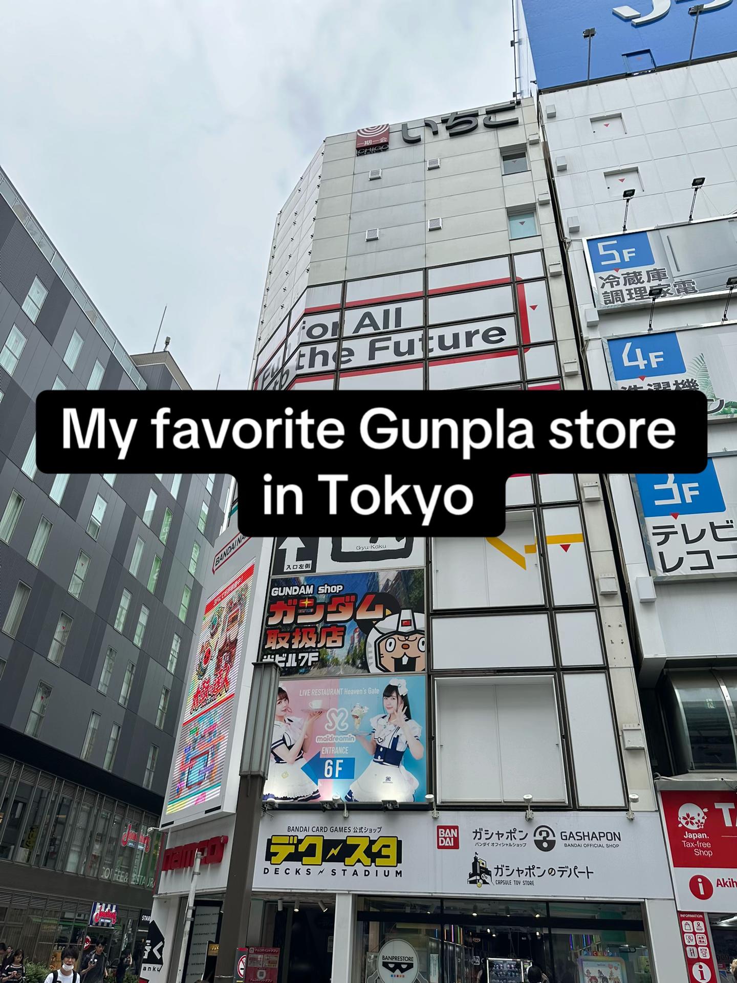 Akihabara's Rare Gundam Kit Shop