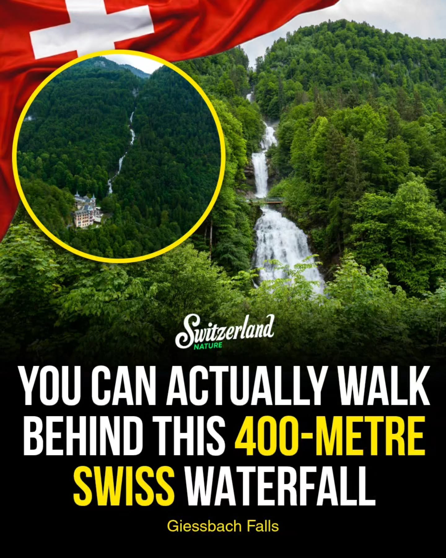 Giessbach Falls and Lake Brienz Splendor