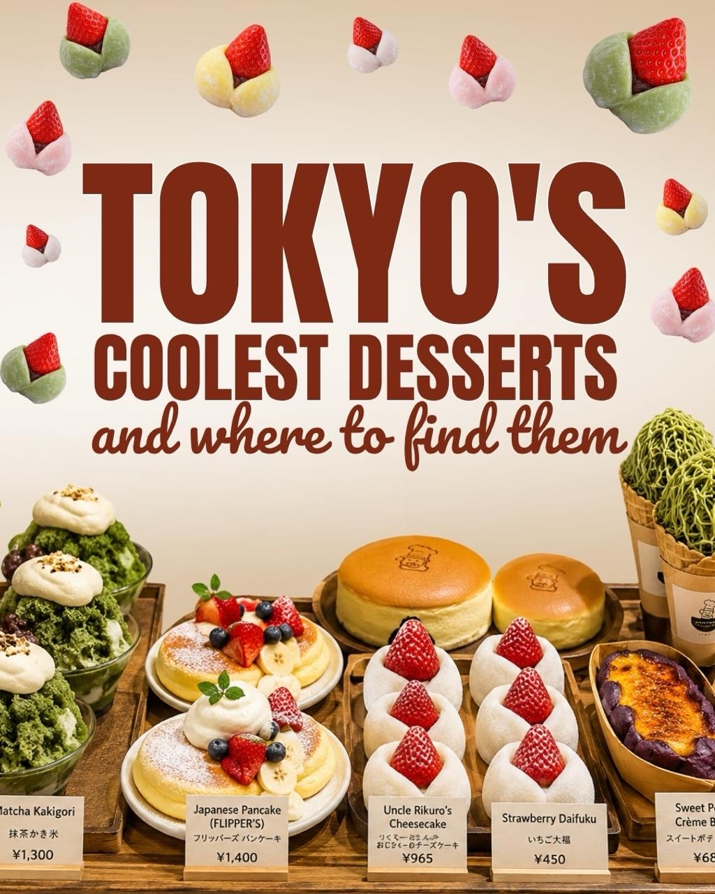 Tokyo's Best Dessert Spots For Your Next Trip