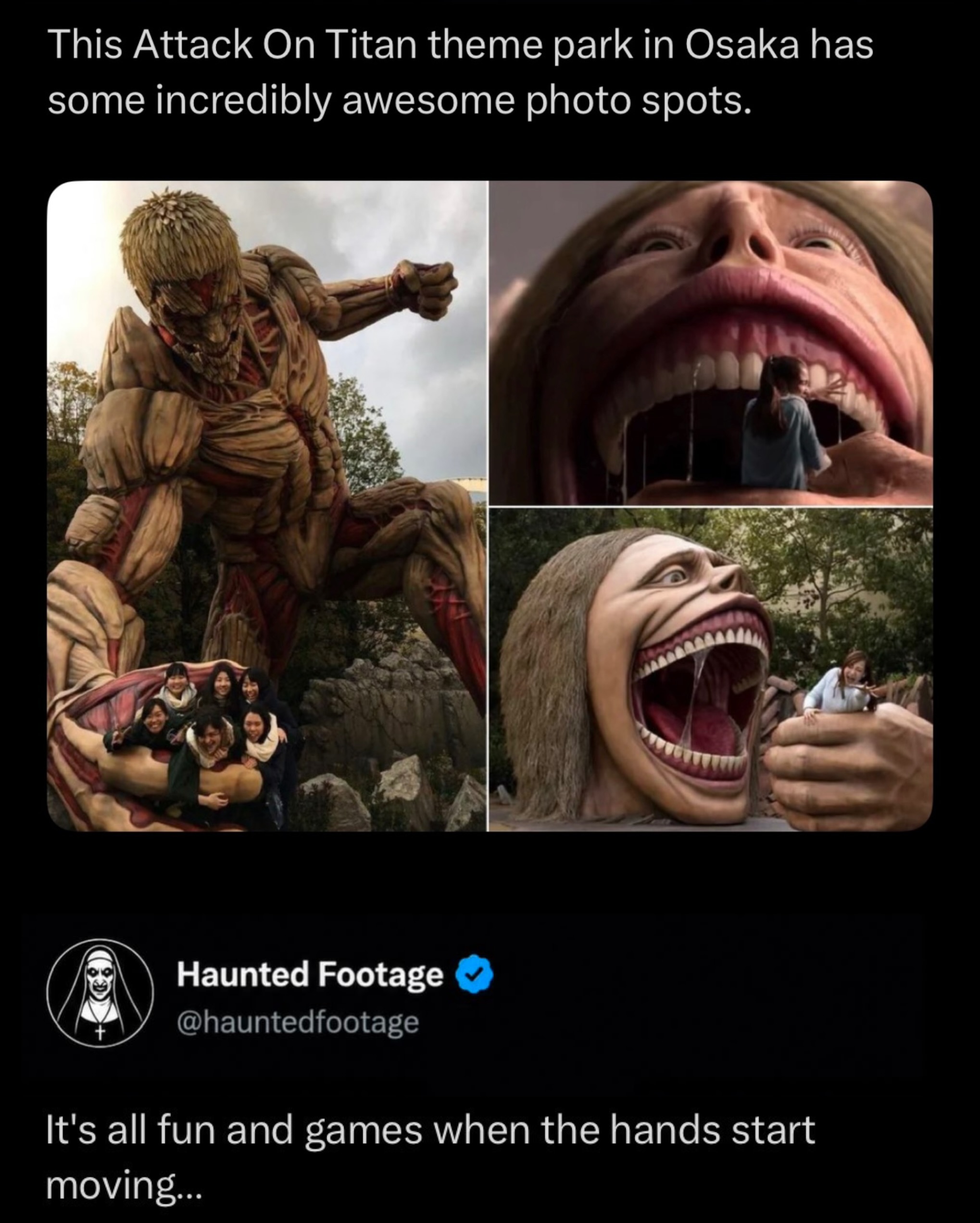 Attack on Titan's Immersive Theme Park Experience