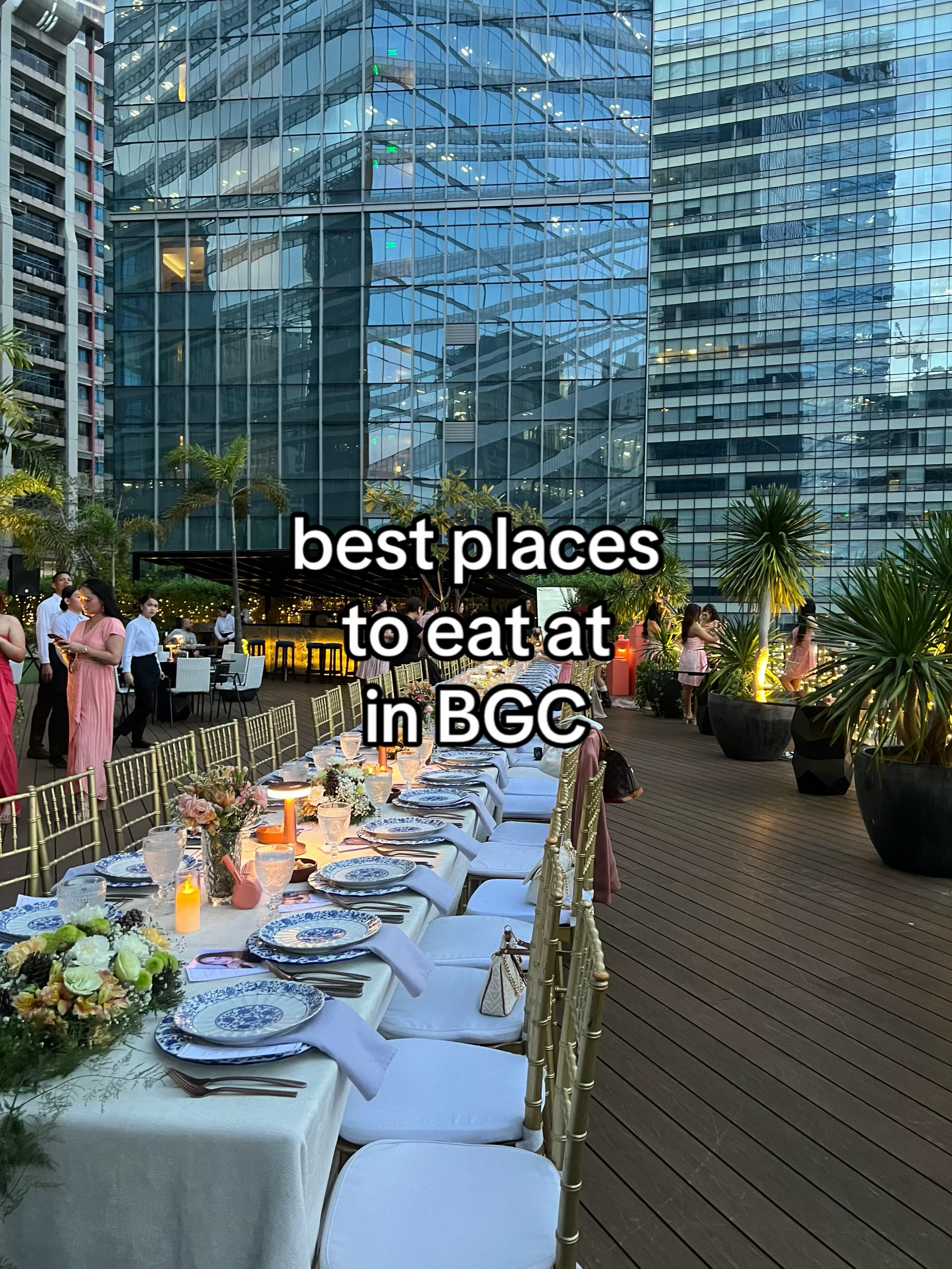 Seven Culinary Destinations in Bonifacio Global City