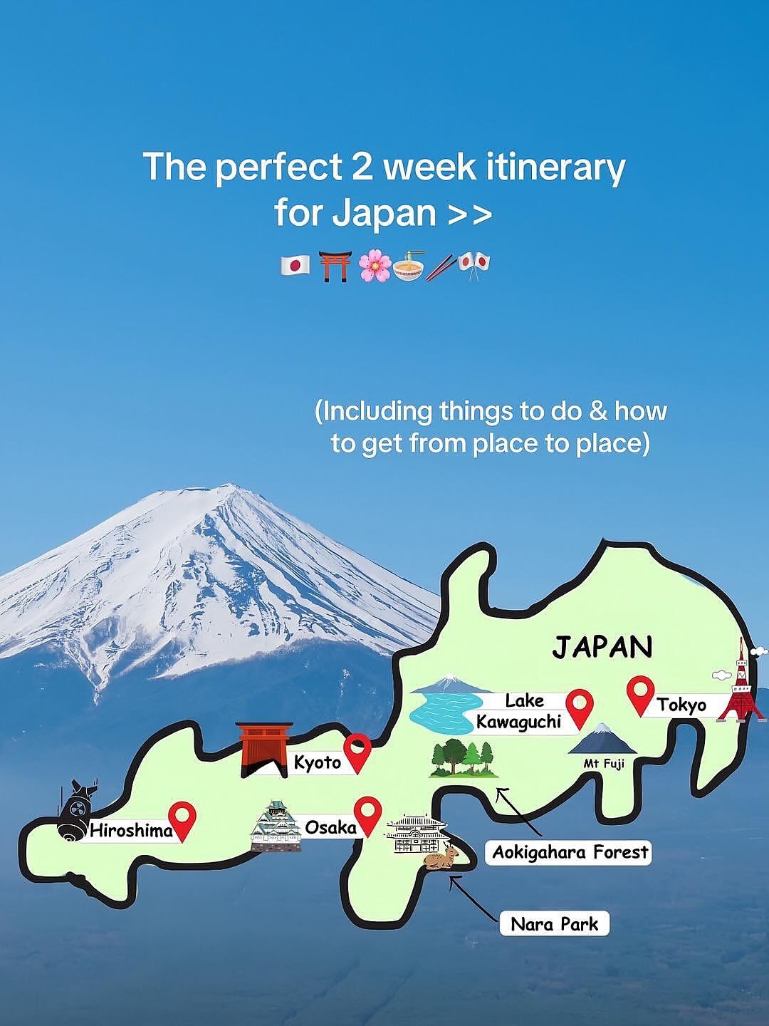 Japan Itinerary: Tokyo, Kyoto, Osaka, Hiroshima & More