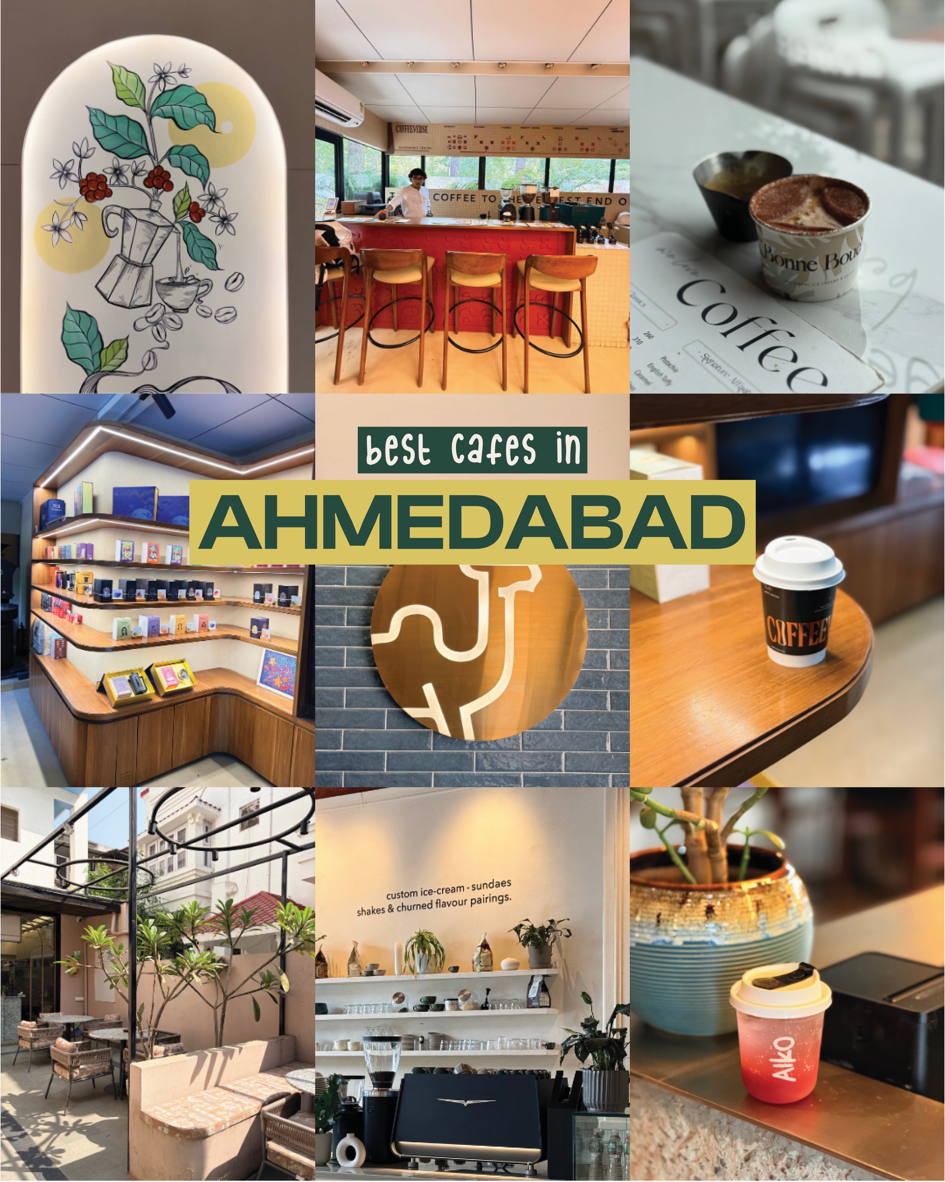 6 Cafes in Ahmedabad