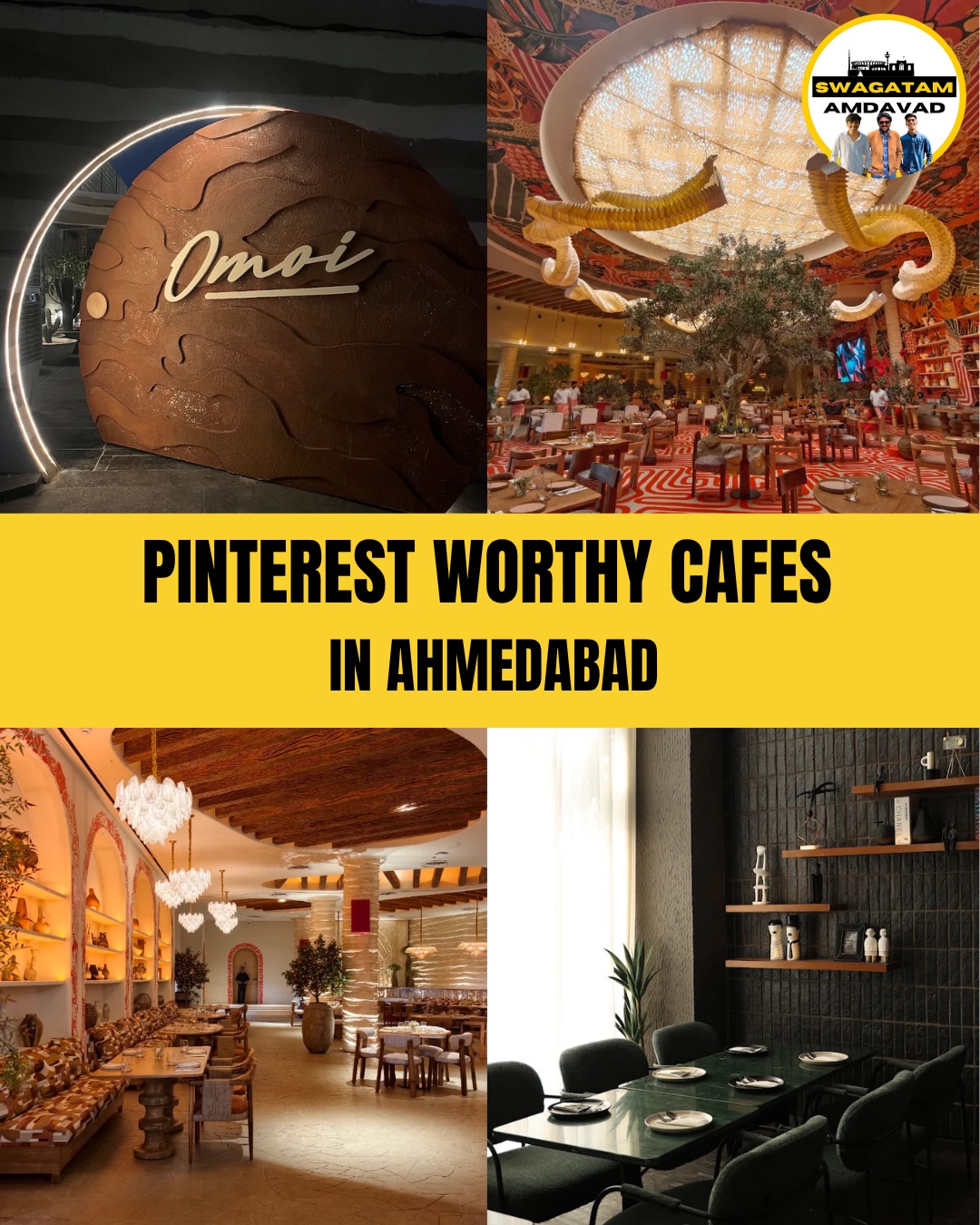 Ahmedabad Cafes With Aesthetic Interiors