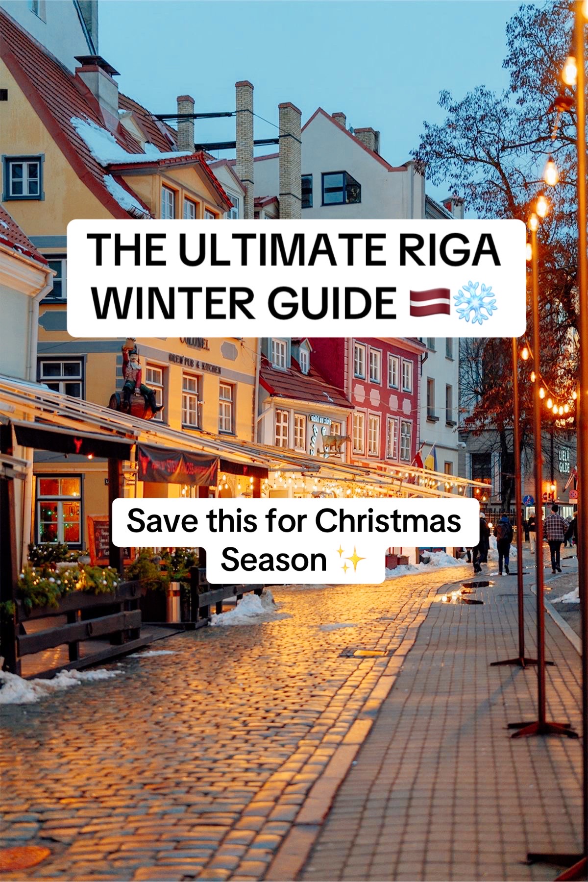 Riga Winter Guide: Markets, Museums, and Cozy Cafes