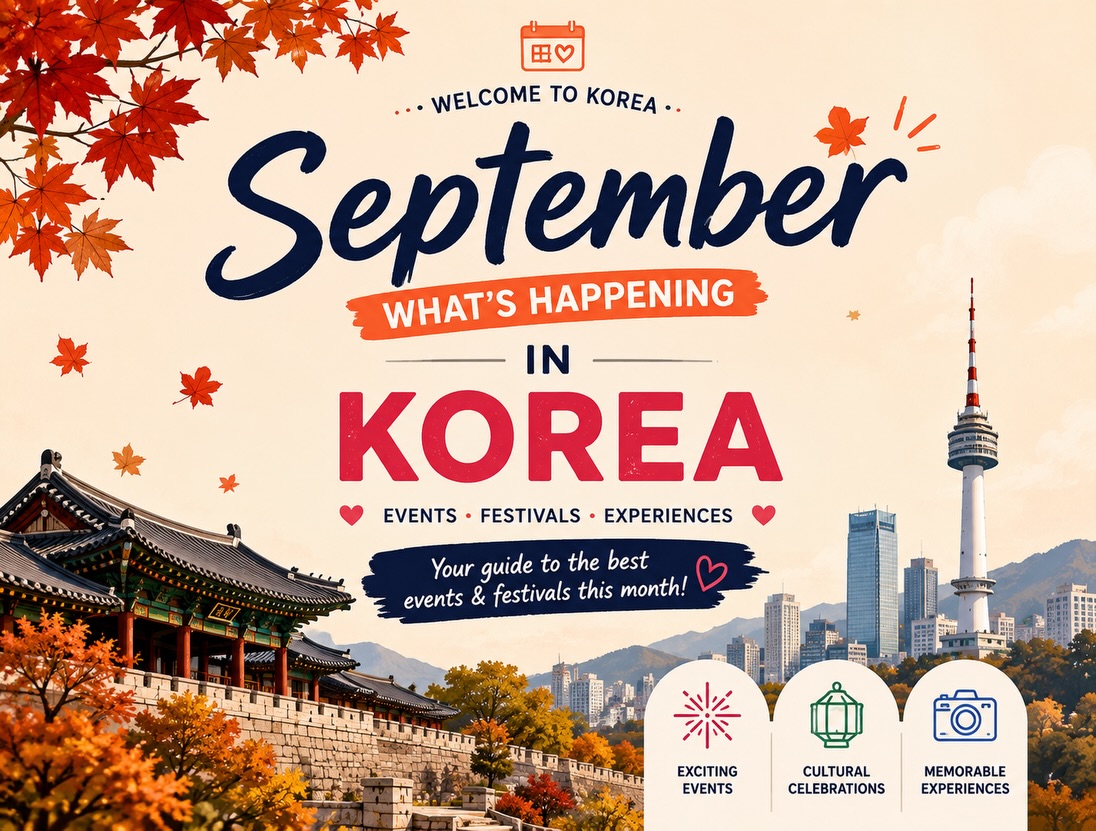 Five Korean Spots for September Festivals and Scenery