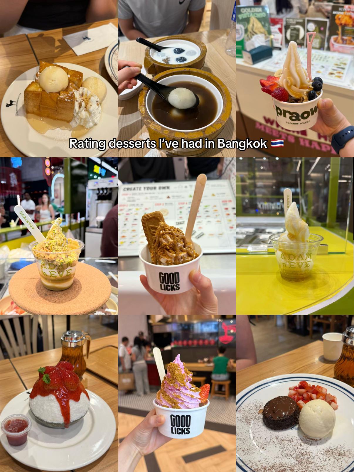 Bangkok's Top Dessert Spots For Sweet Treats