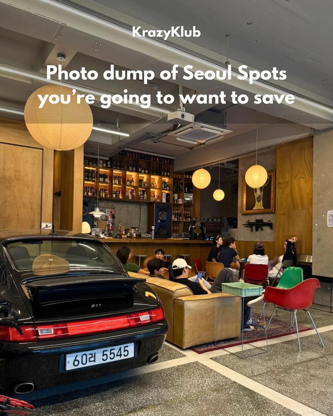 Four Beloved Seoul Spots to Save