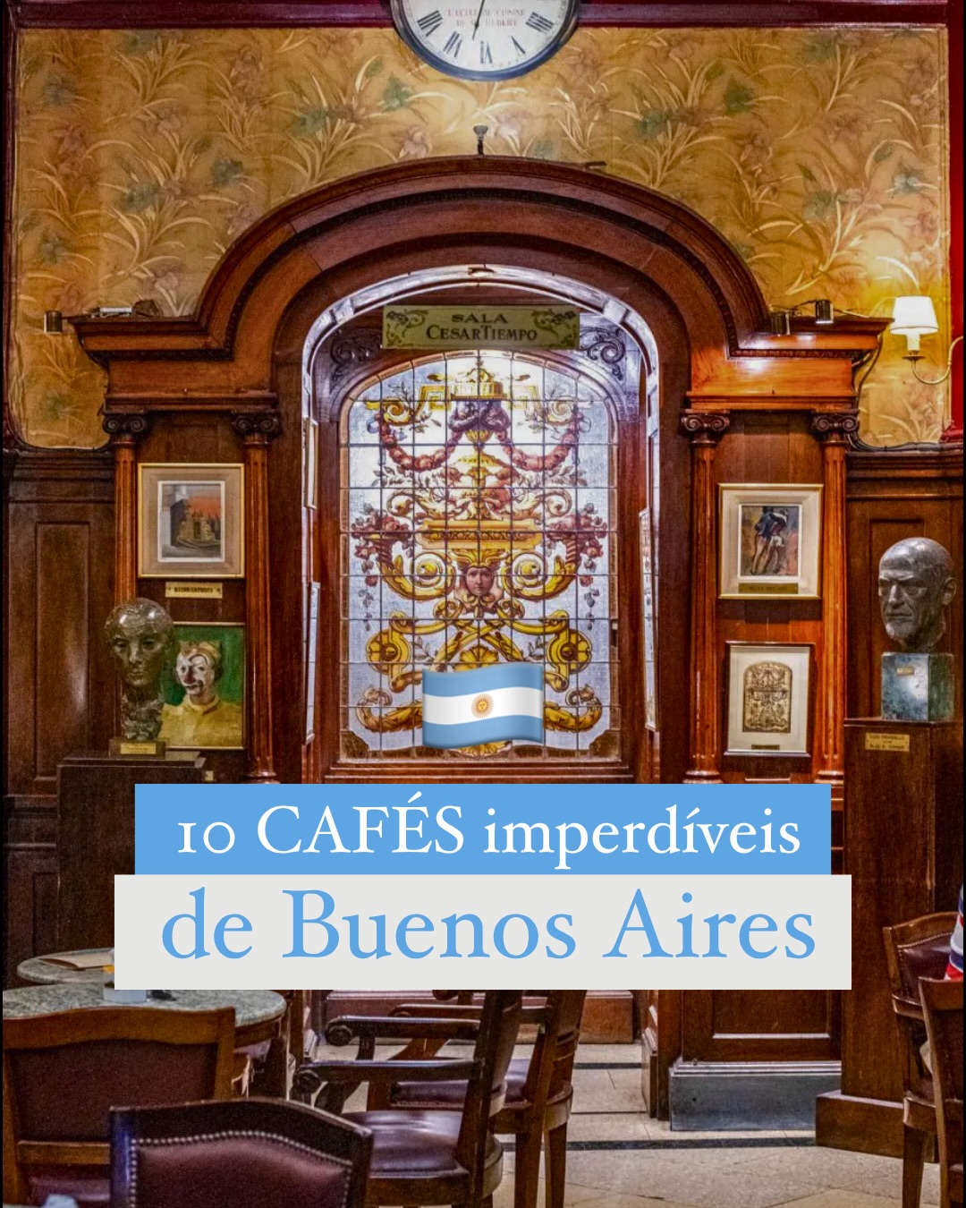 Passeios em Buenos Aires - Argentina 🇦🇷, Café Tortoni