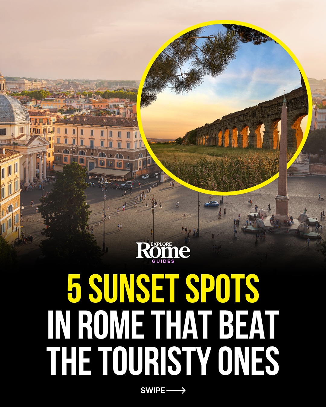 Rome's Seven Underrated Sunset Views