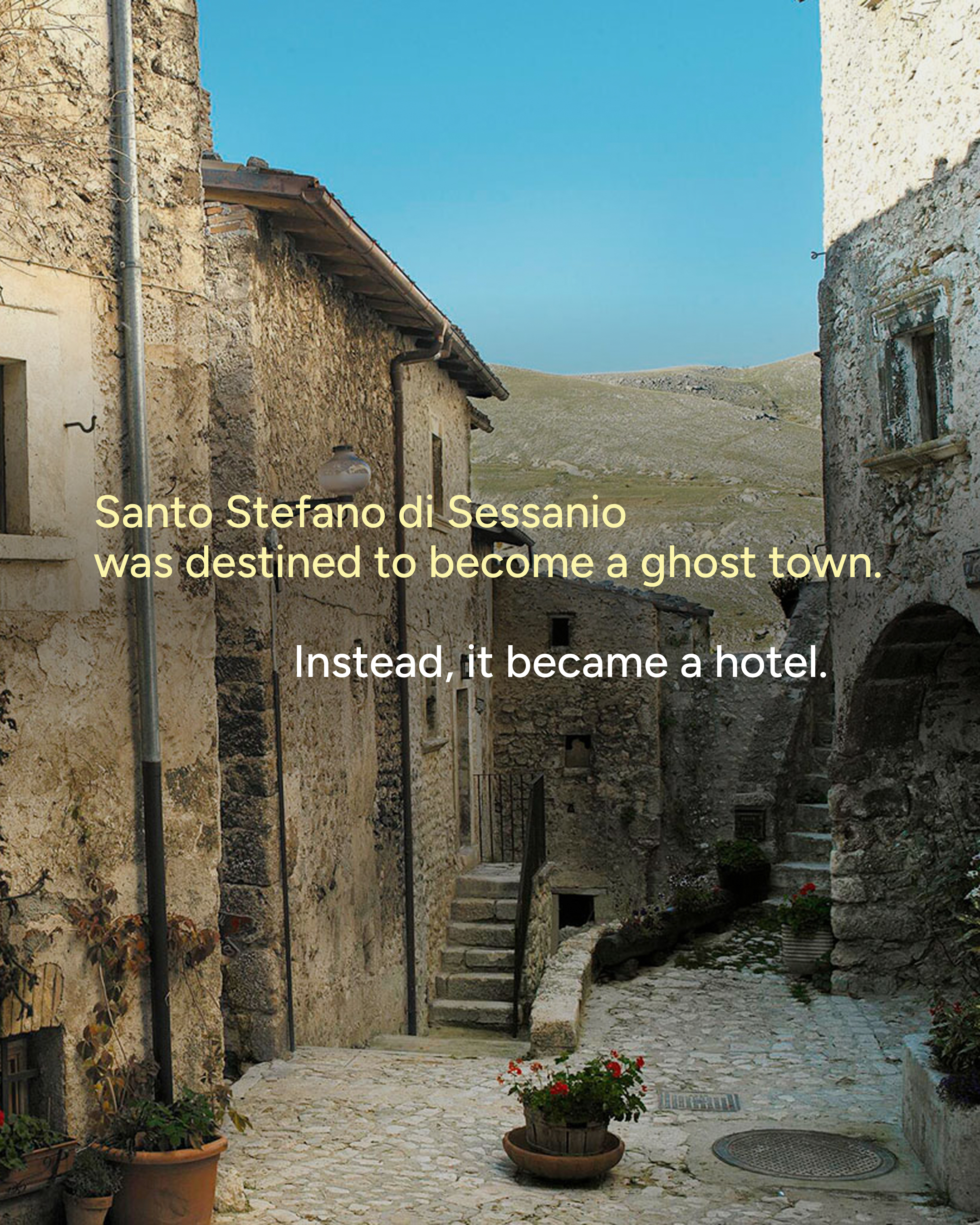 Restored Italian Village Becomes Unique Distributed Hotel