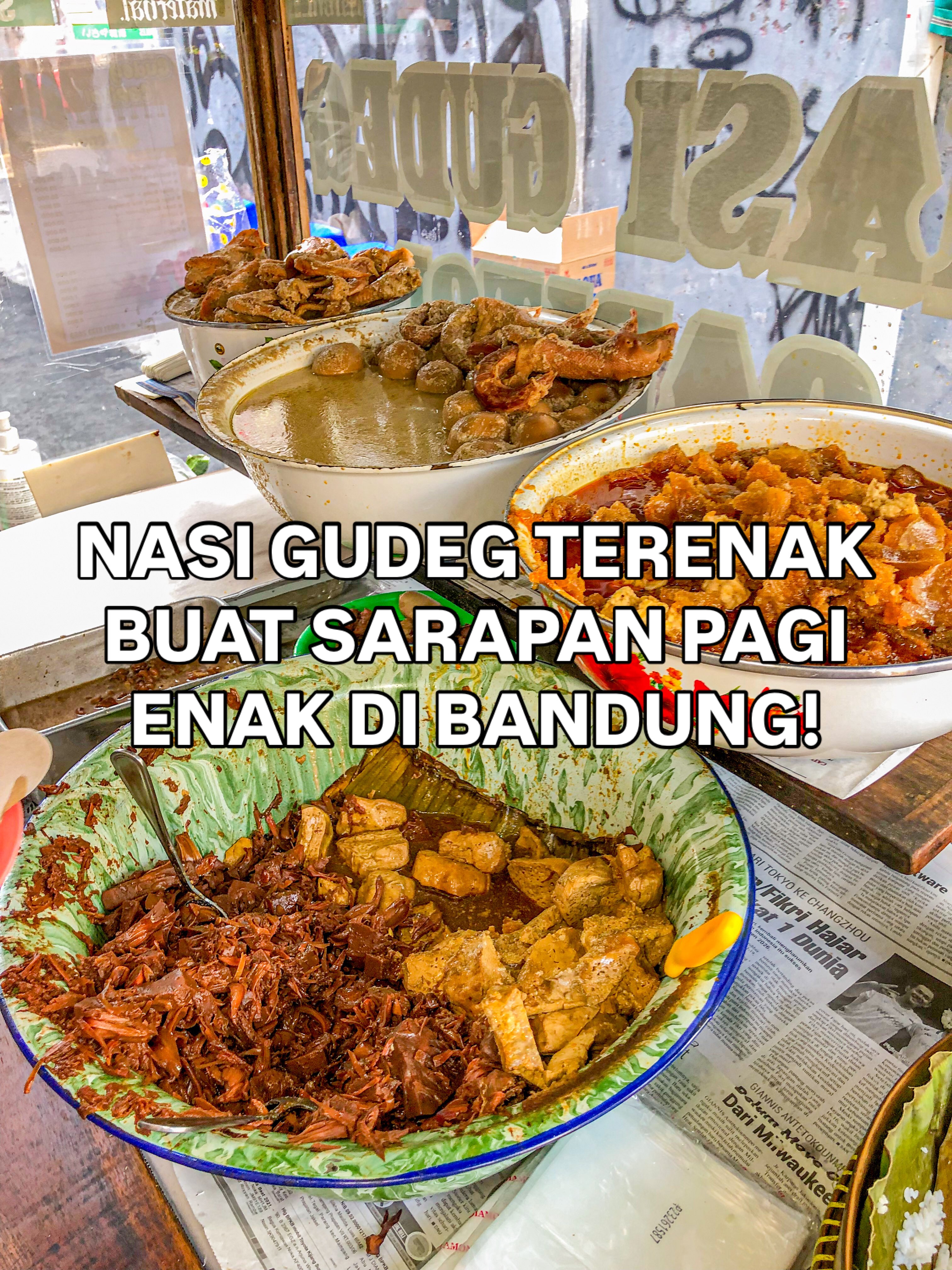 Best Gudeg in Bandung for Breakfast