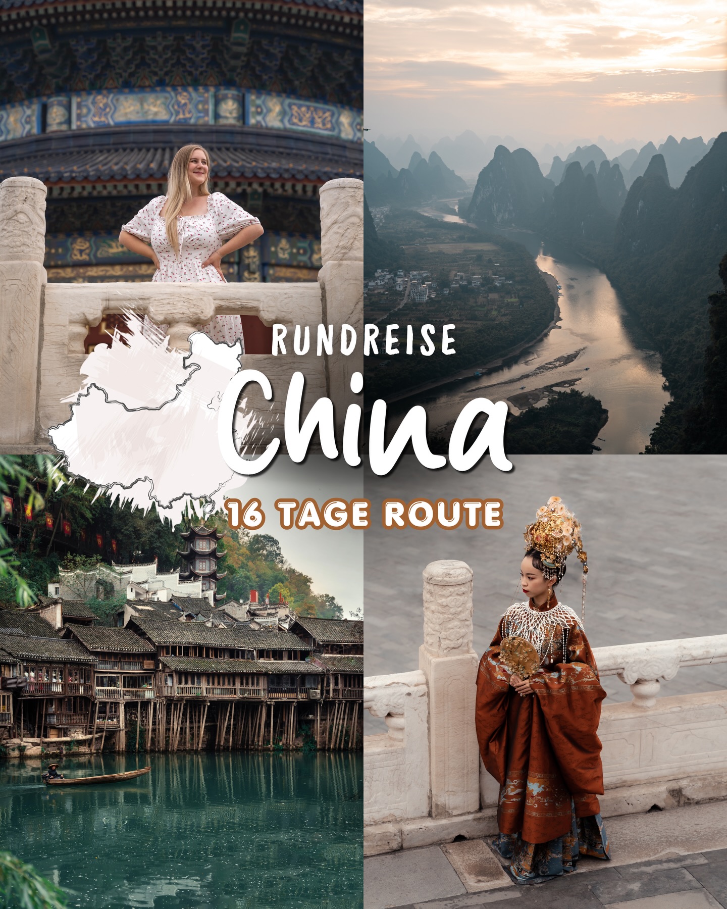 Six Chinese Destinations for a 16-Day Journey