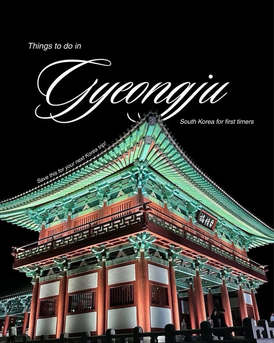 Gyeongju: Historic Sites, Culture, and Culinary Experiences