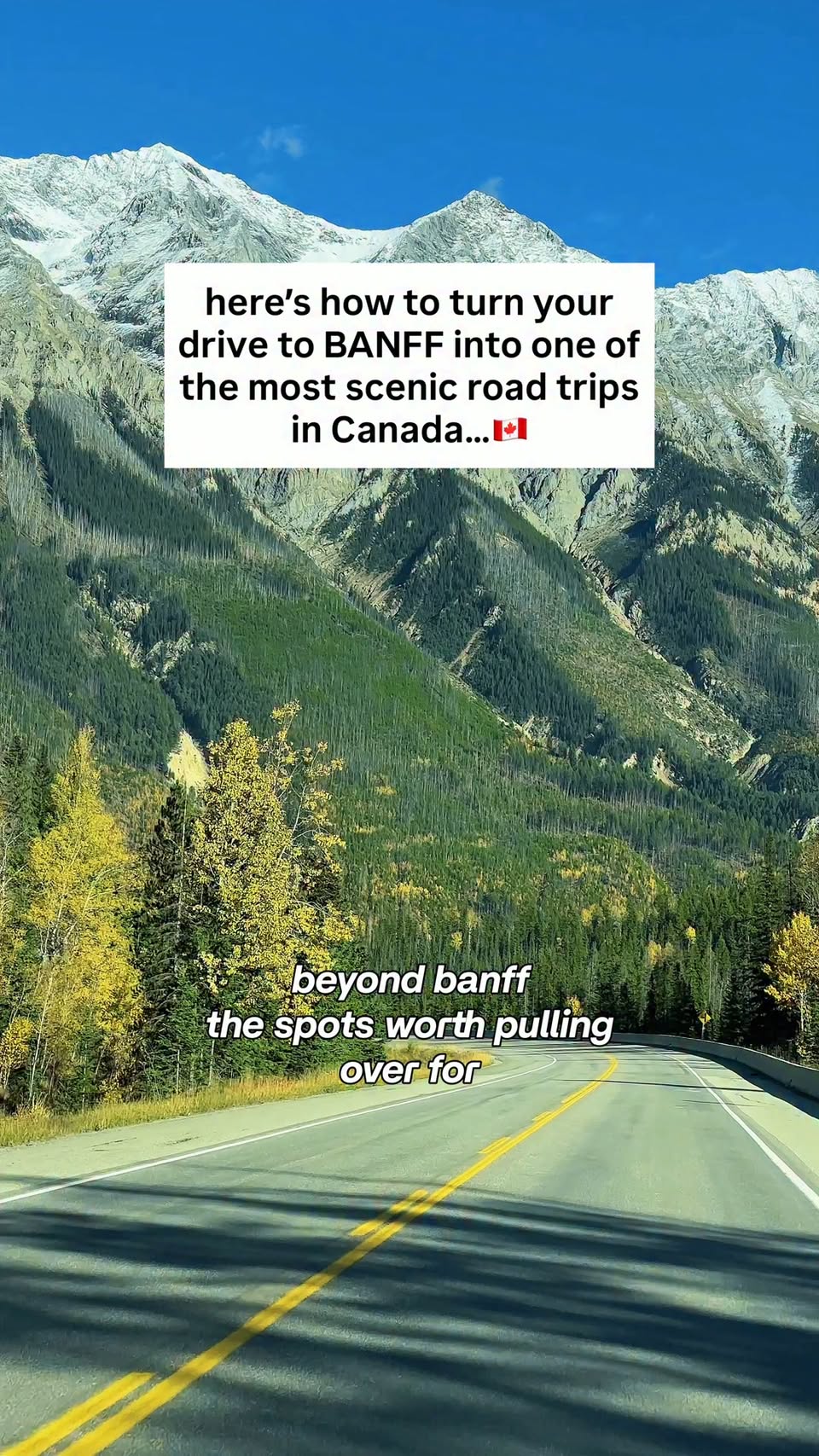 Scenic Stops Beyond Banff For Canadian Road Trips