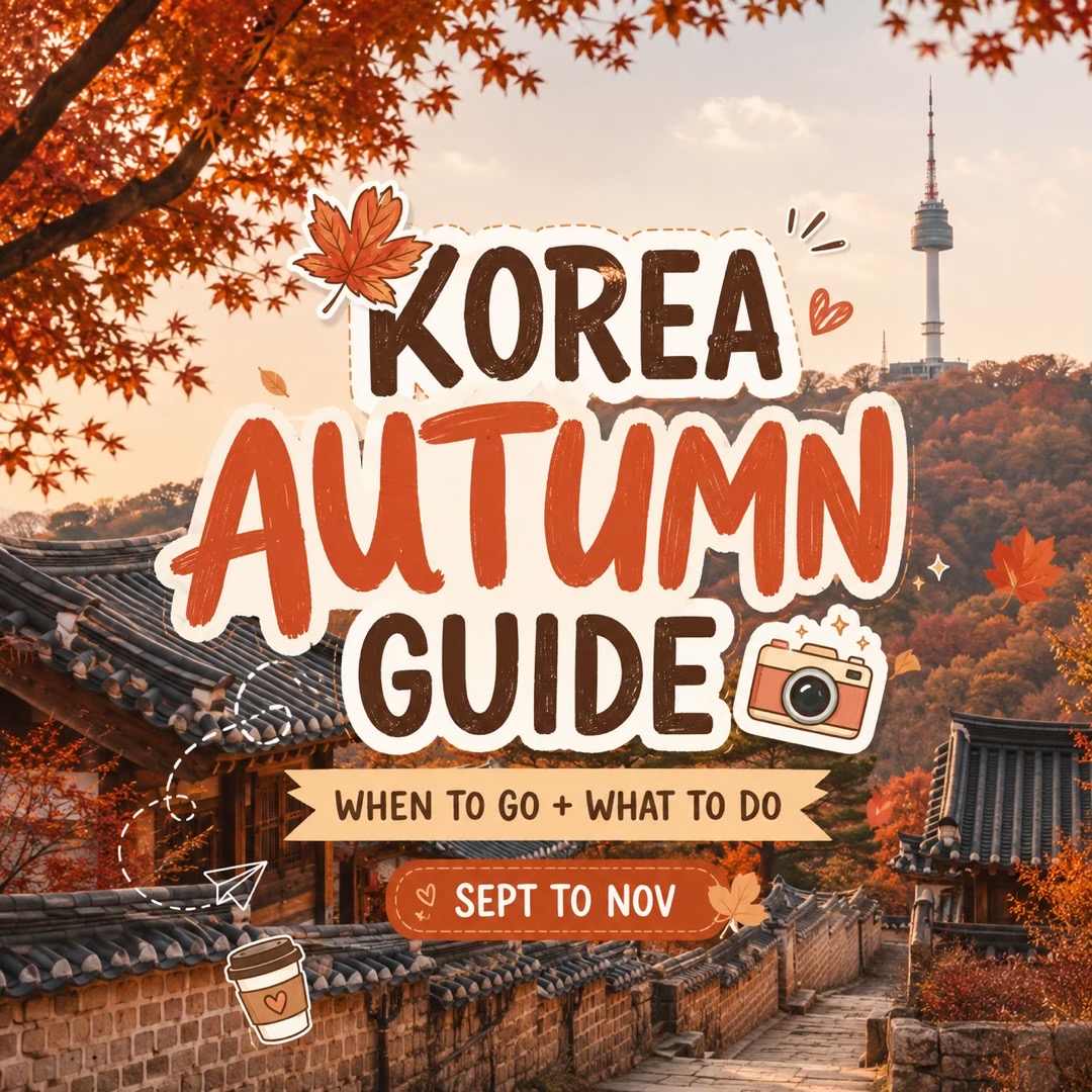 Autumn Foliage Spots for a Korean Getaway