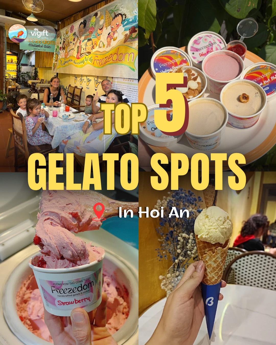 Hoi An's Best Gelato And Ice Cream Spots