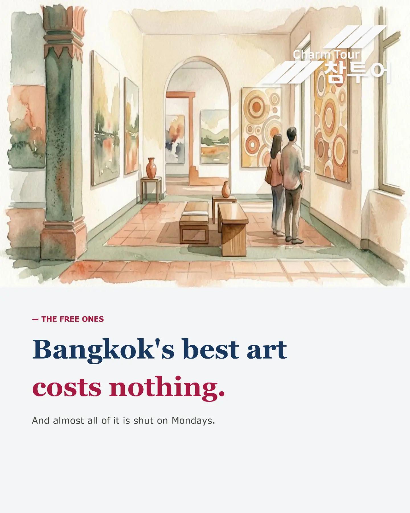 Bangkok's Free Art Galleries To Explore