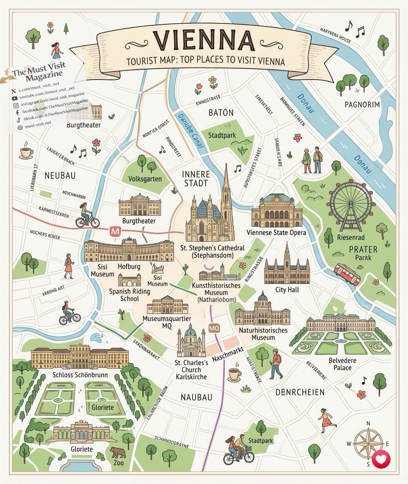 22 Places in Wien