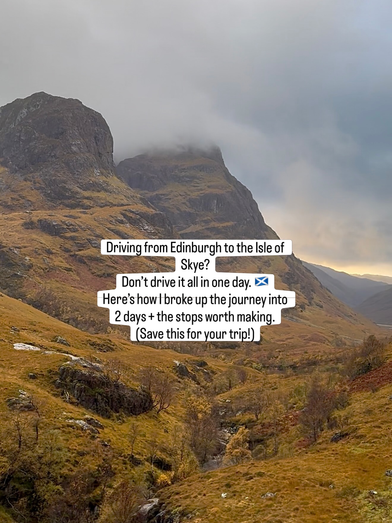 Two-Day Scotland Road Trip From Edinburgh to Skye