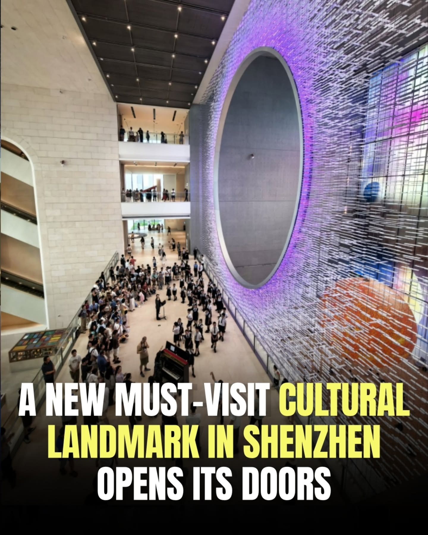 Shenzhen Art Museum Opens With Seven Major Exhibitions
