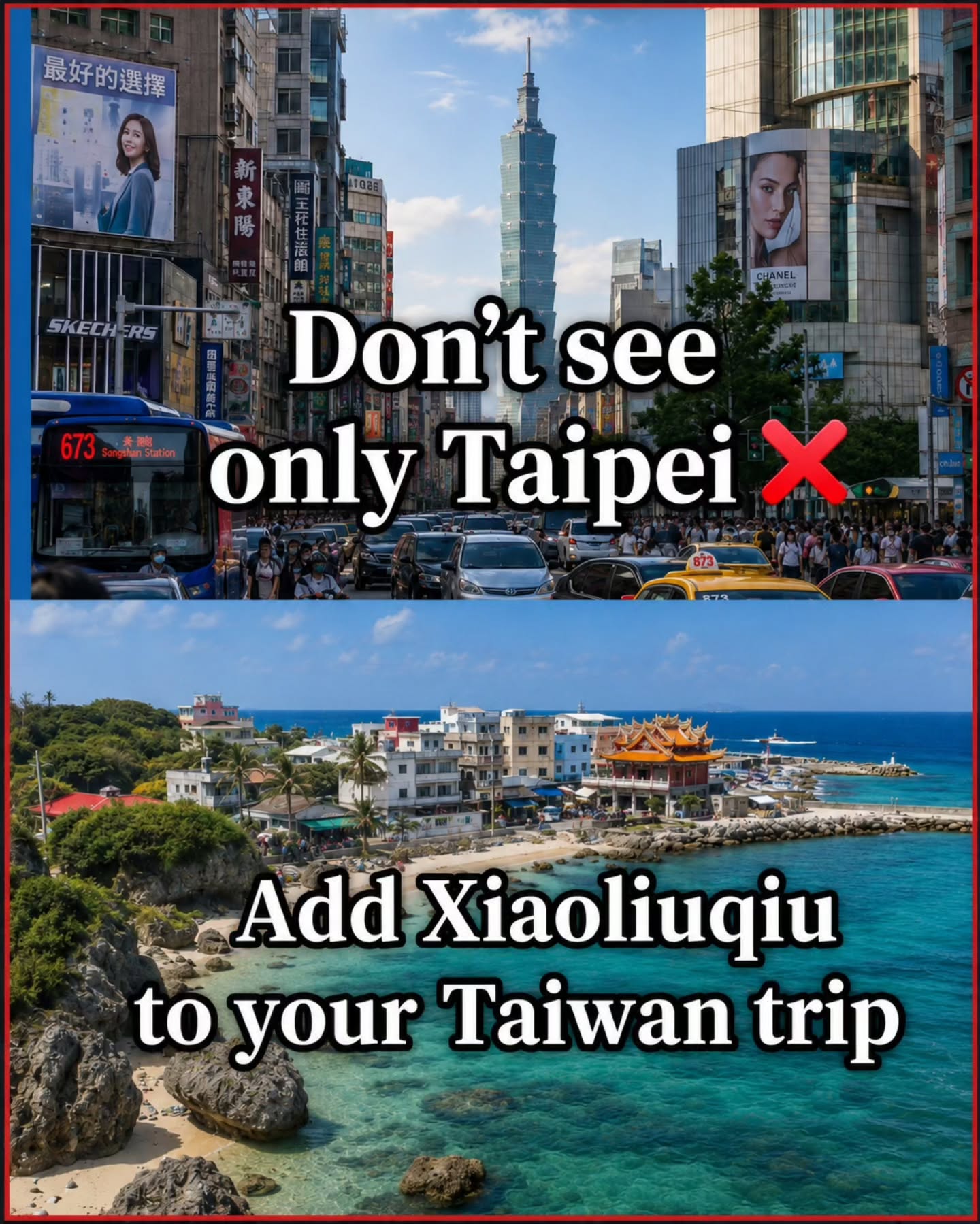 Taiwan's Island Paradise: Lambai Island and Vase Rock