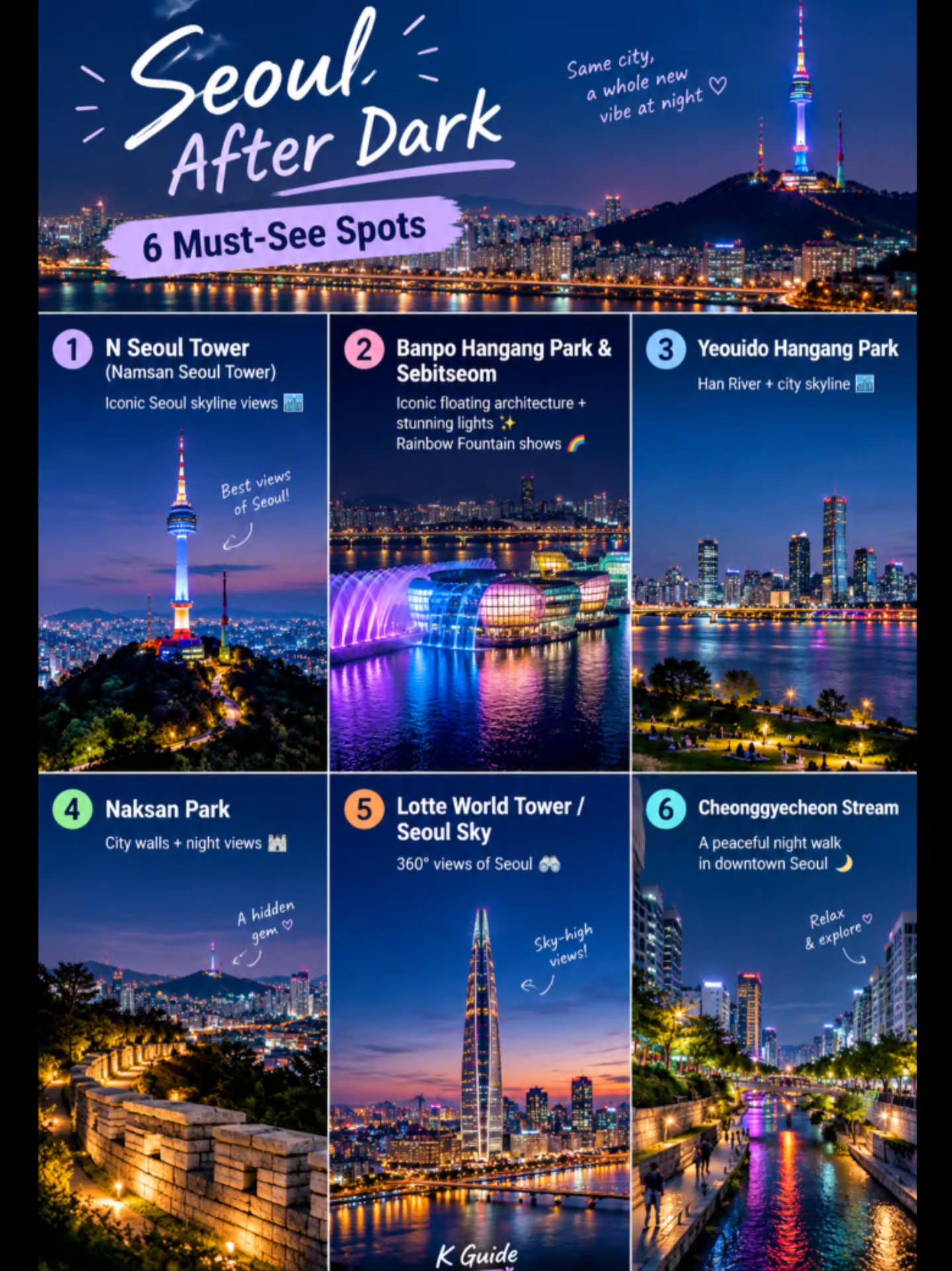 Seoul's Top Nighttime Attractions
